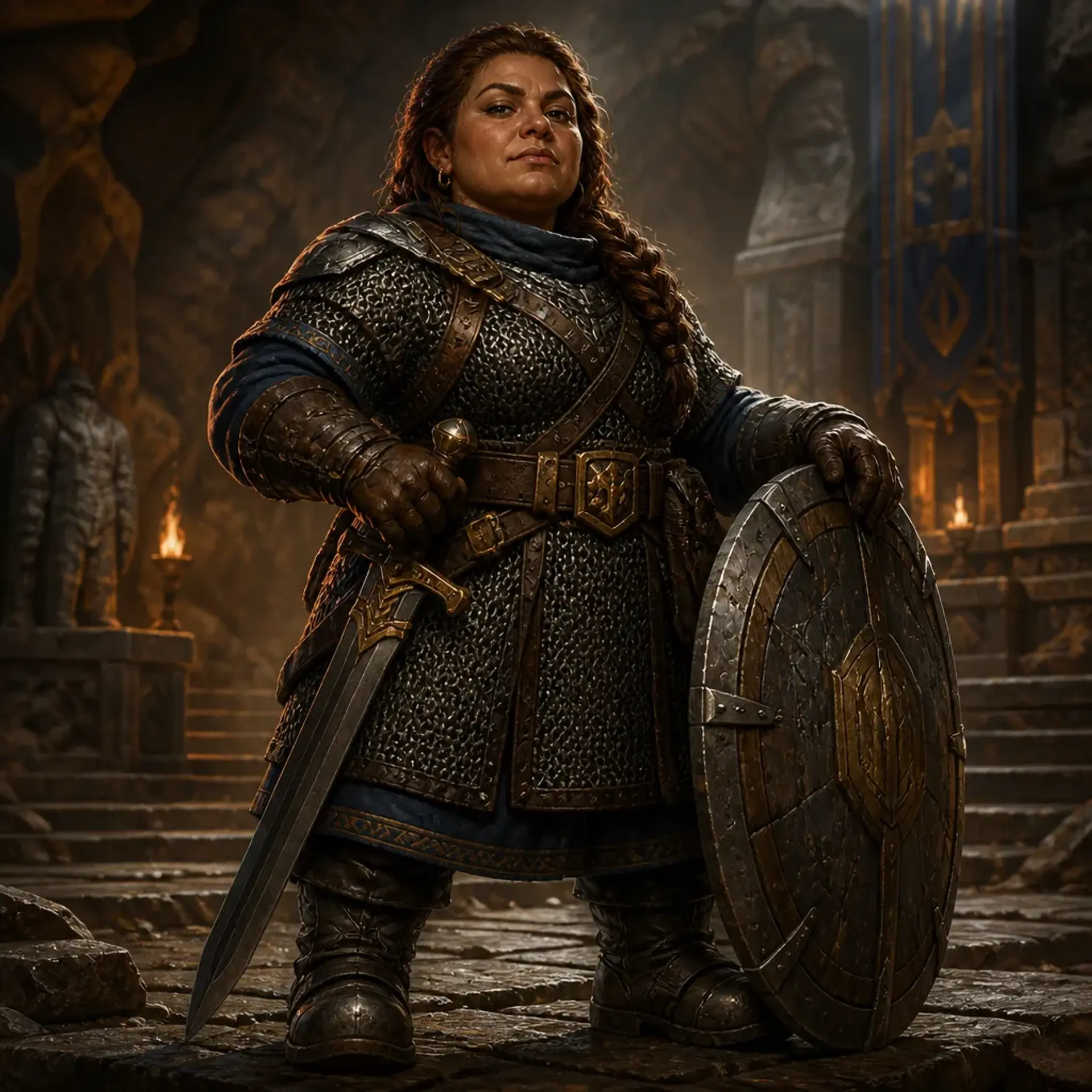 Senna Kettig - AI-generated fantasy Character