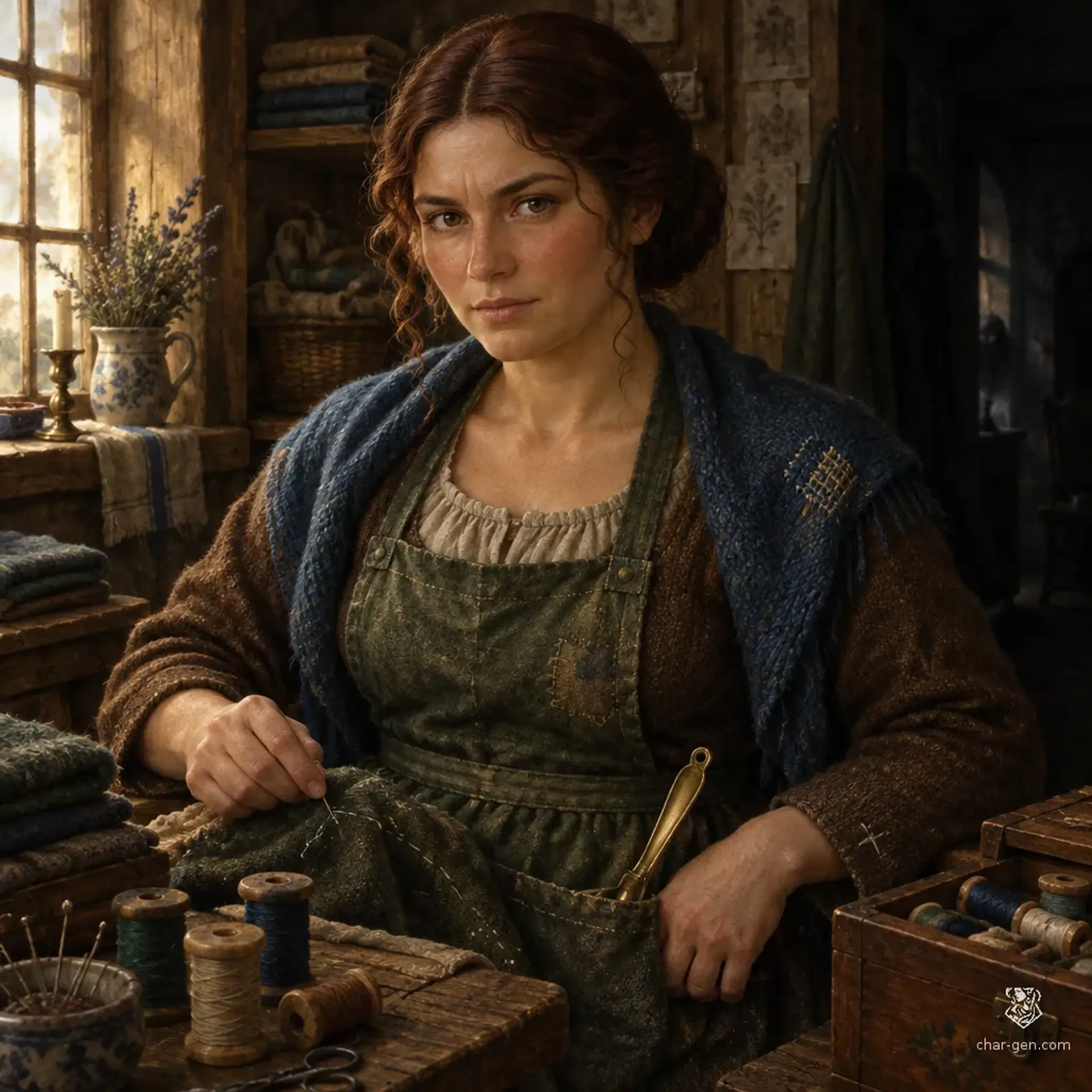 Amelia - AI-generated fantasy NPC
