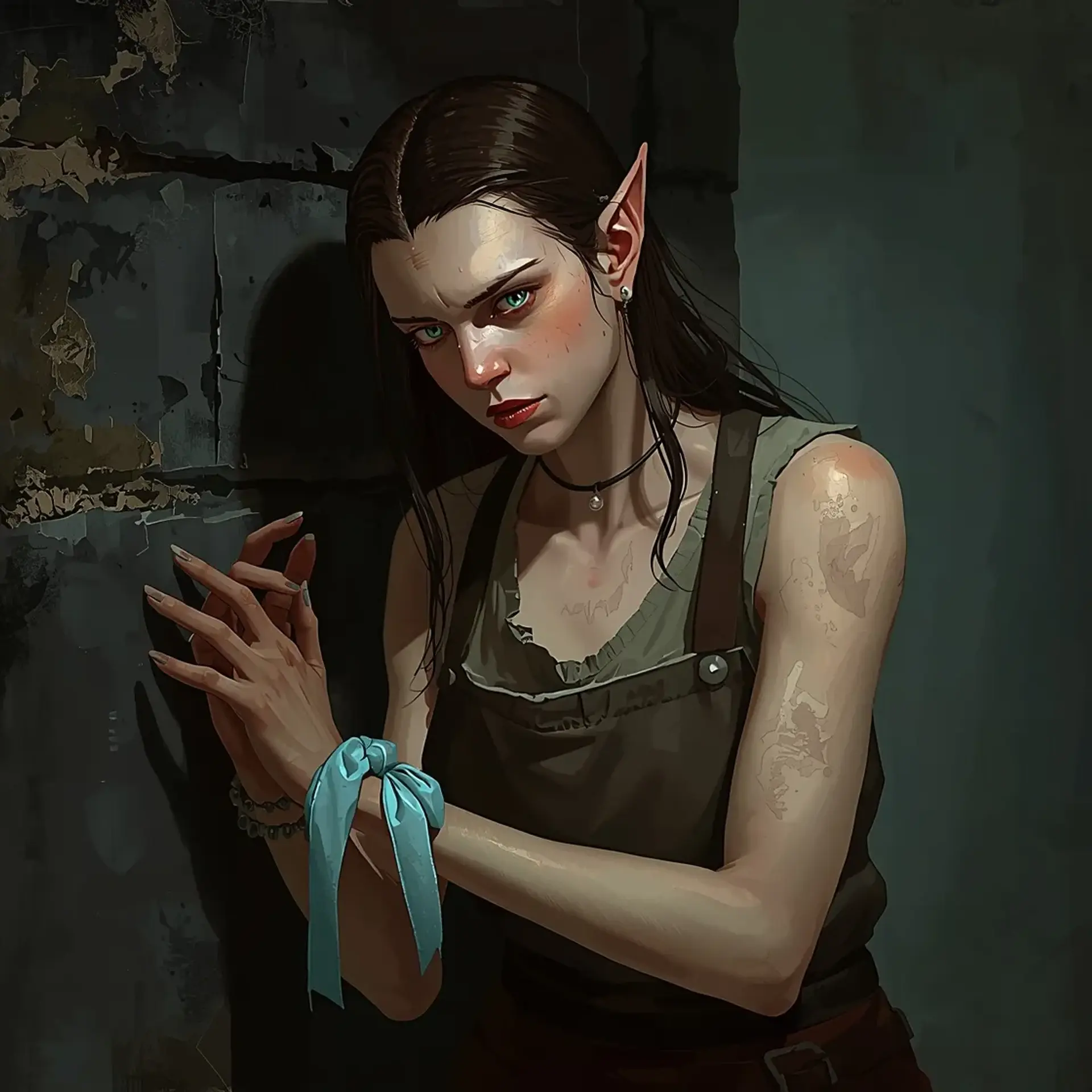 Elara the Eel Vayn - AI-generated fantasy NPC
