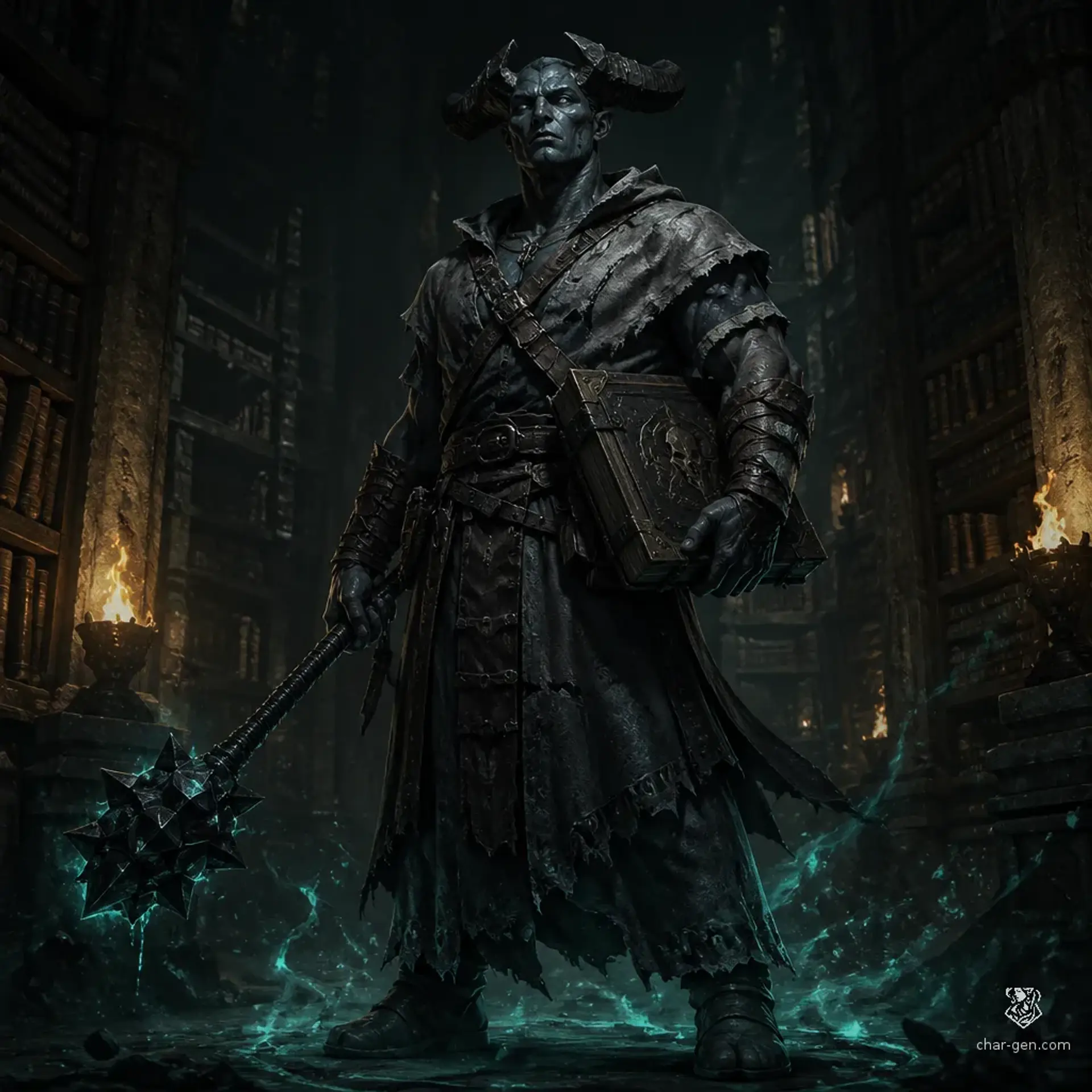 Varos the Heavy - AI-generated fantasy Character