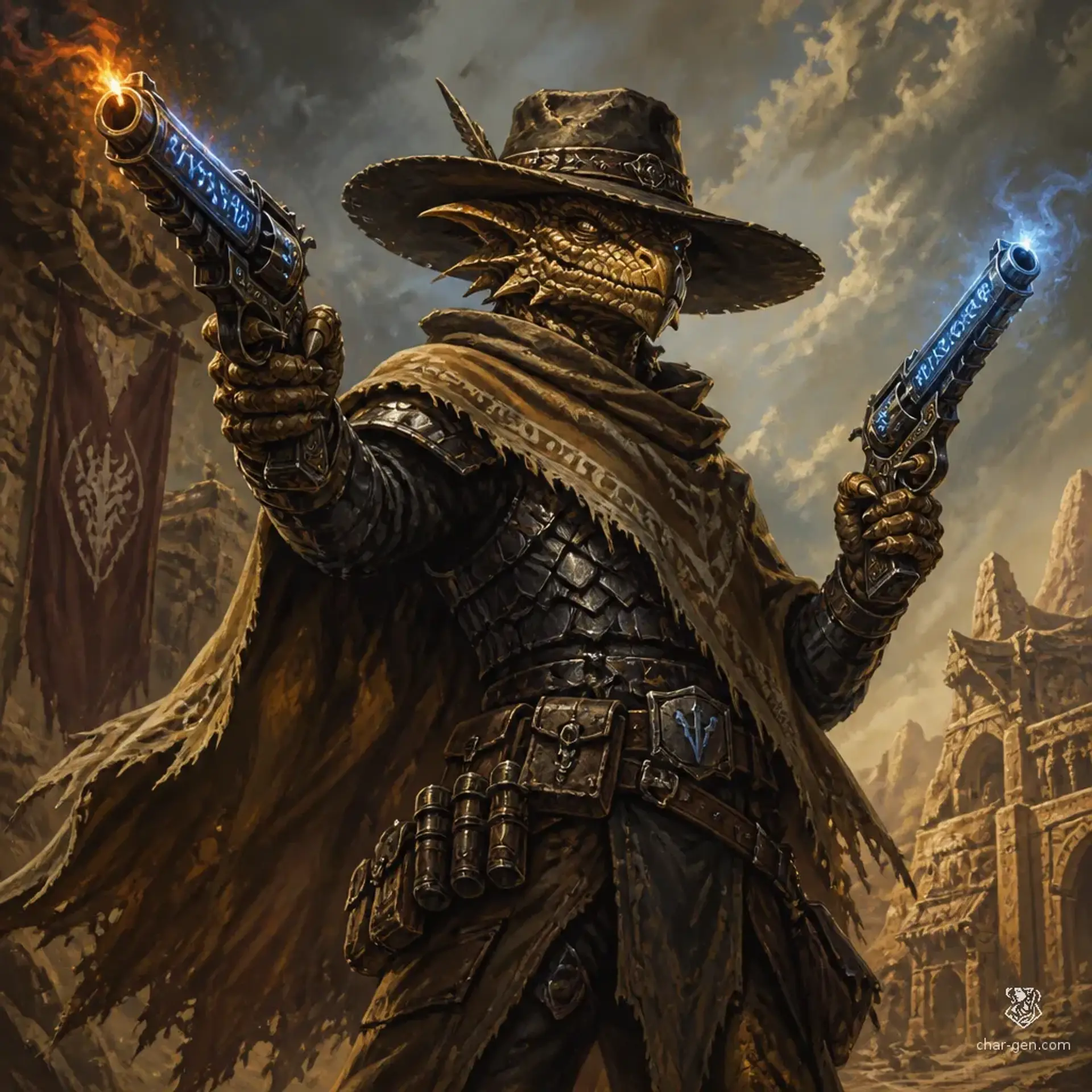 Utzi Quickclaw - AI-generated fantasy Character