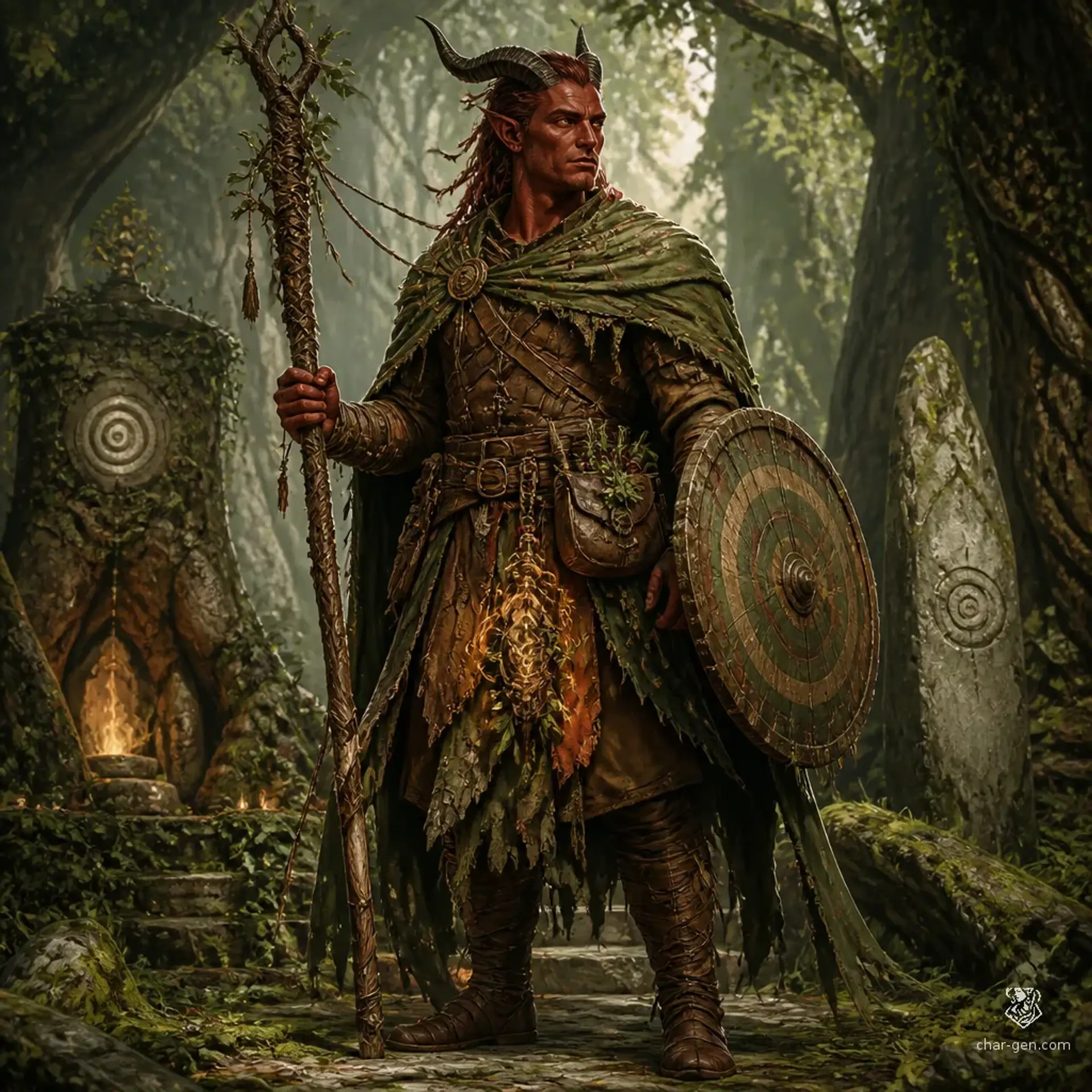Tharok - AI-generated fantasy Character