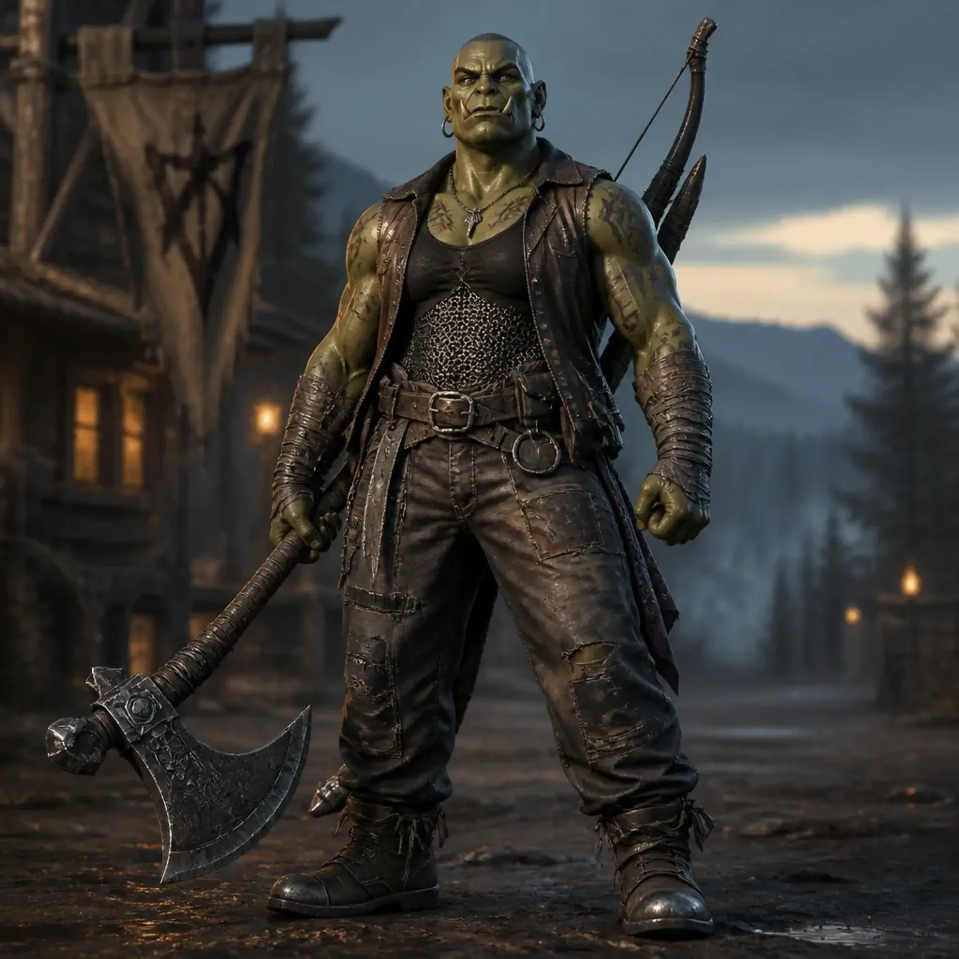 Lazya - AI-generated fantasy Character