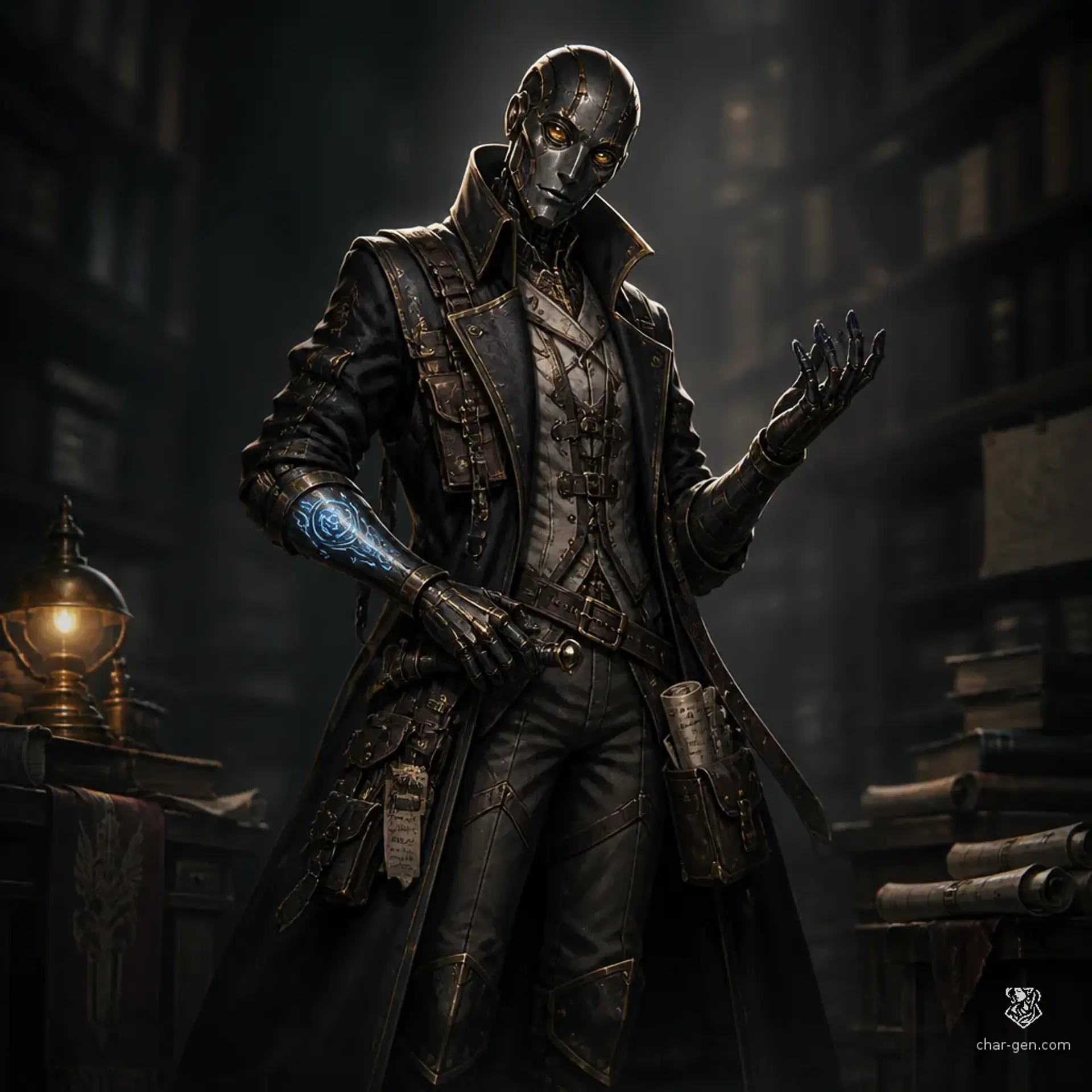 QuickFinger - AI-generated fantasy Character