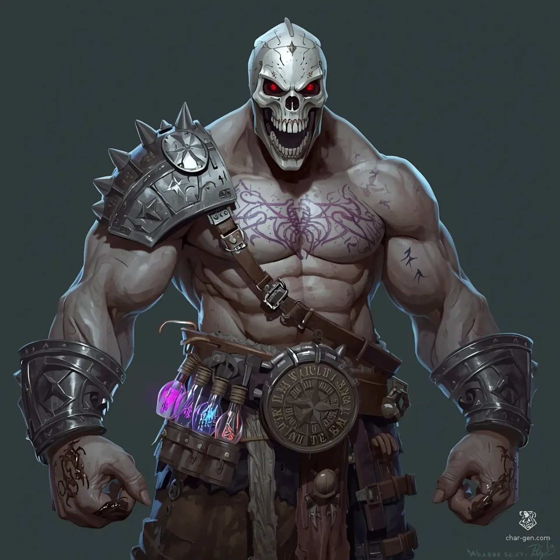 Skorn Ironbound - AI-generated fantasy NPC