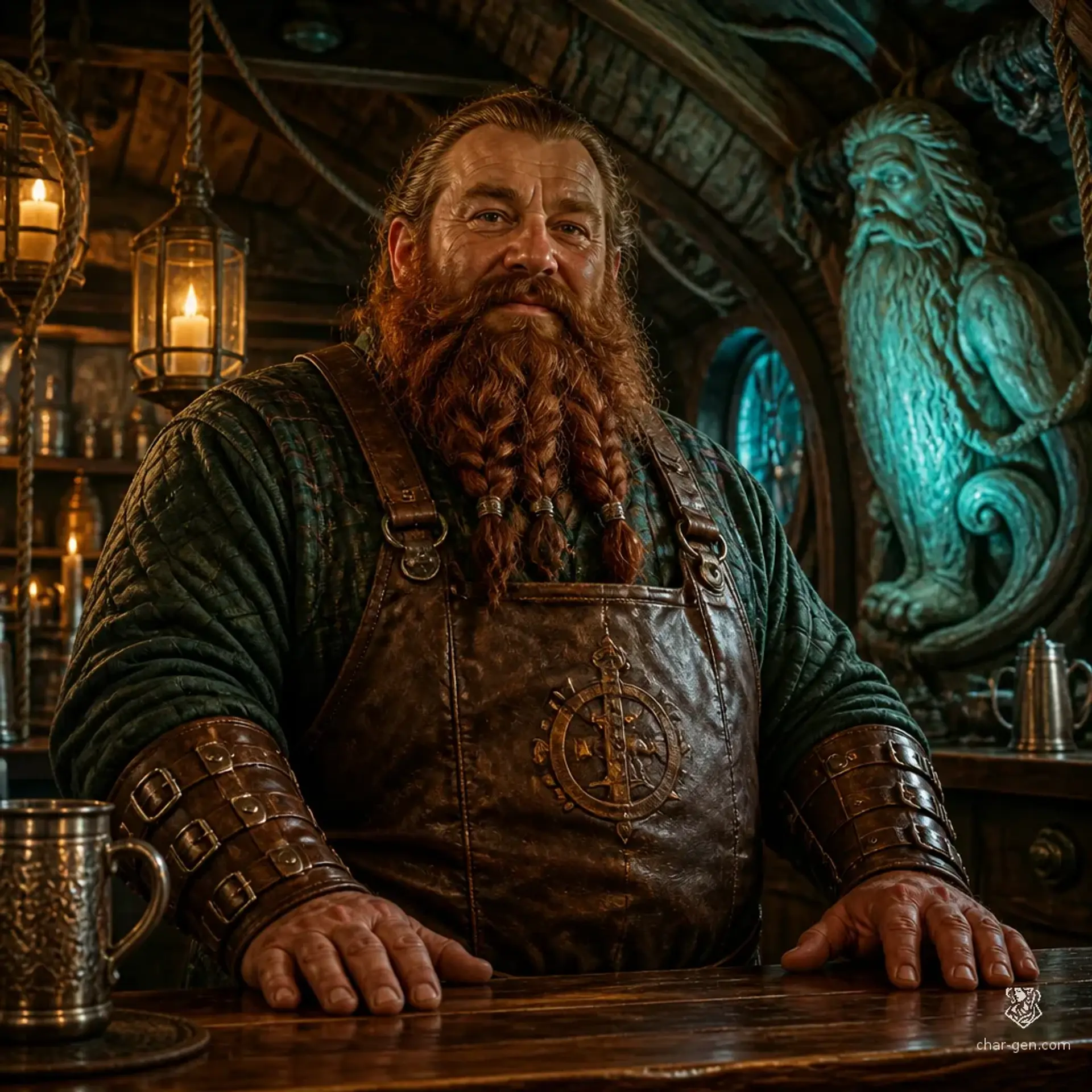 The Barnacle's Burden - AI-generated fantasy Tavern