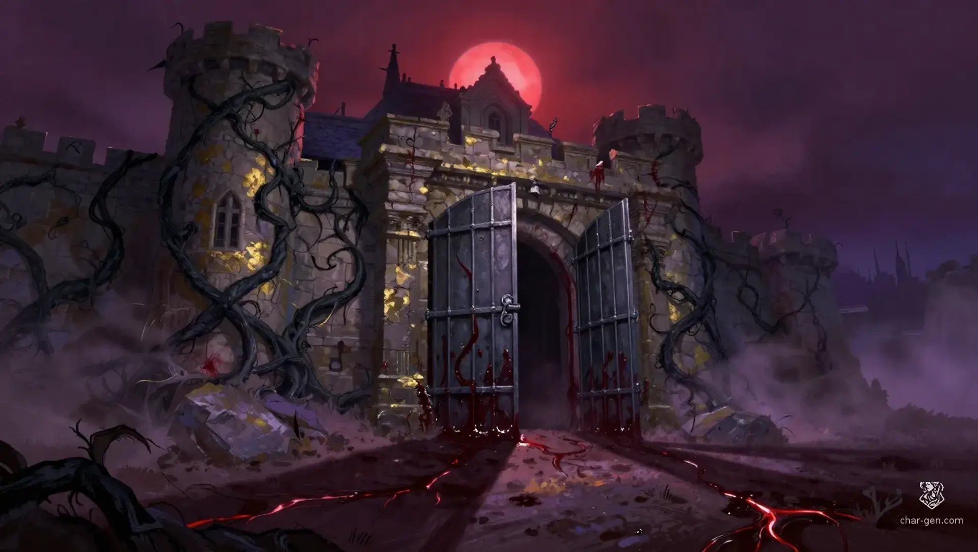 The Sanguine Cellar - AI-generated fantasy Quest