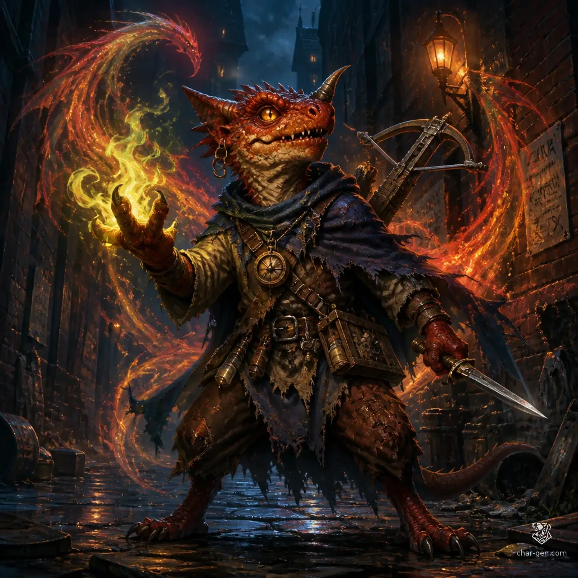 Tavi Mchedlishvili - AI-generated fantasy Character