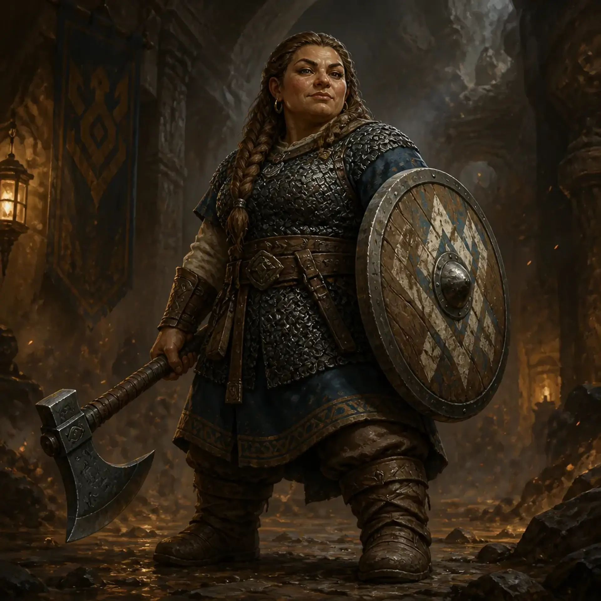 Senna Ulaneg - AI-generated fantasy Character
