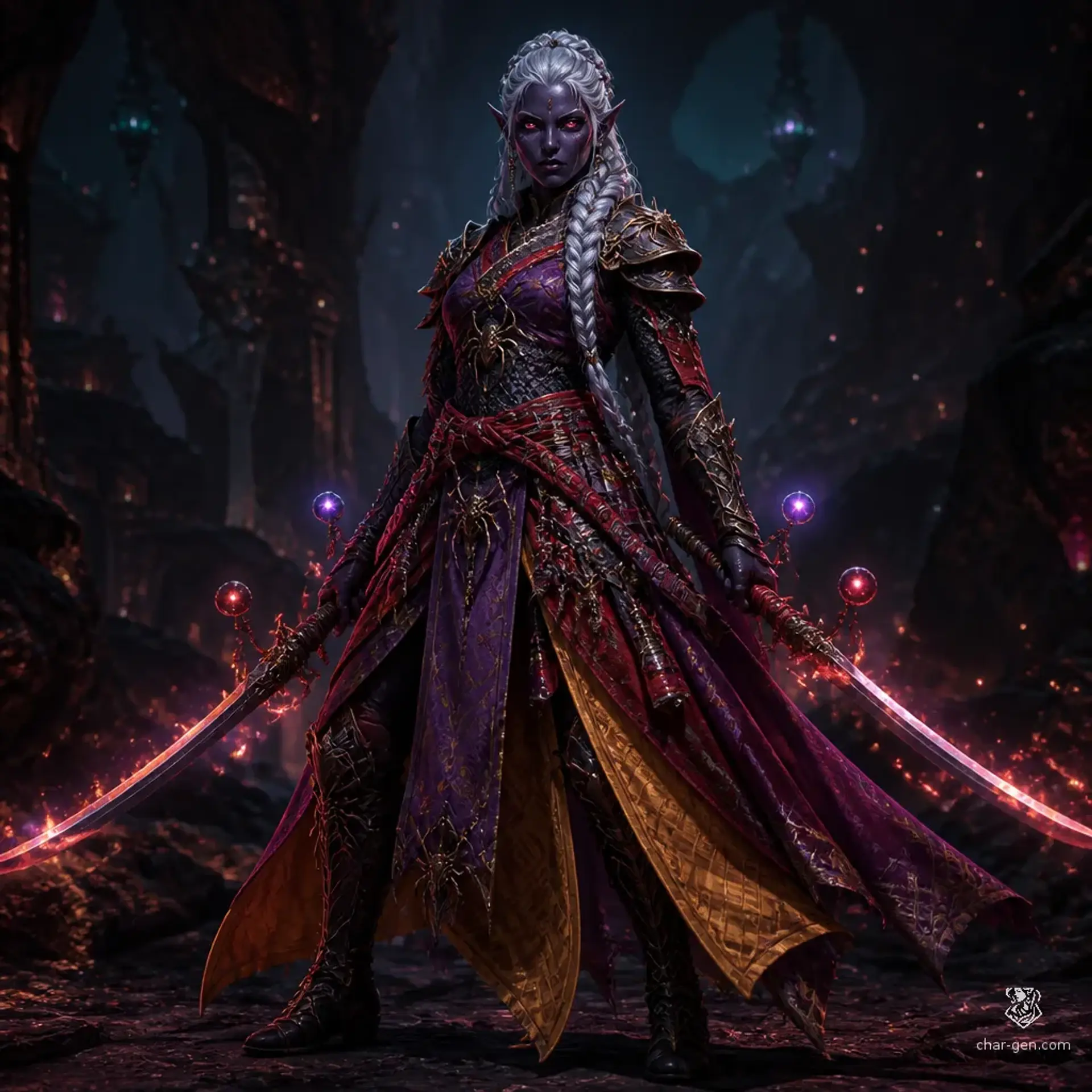 Aurelia Malys - AI-generated fantasy Character