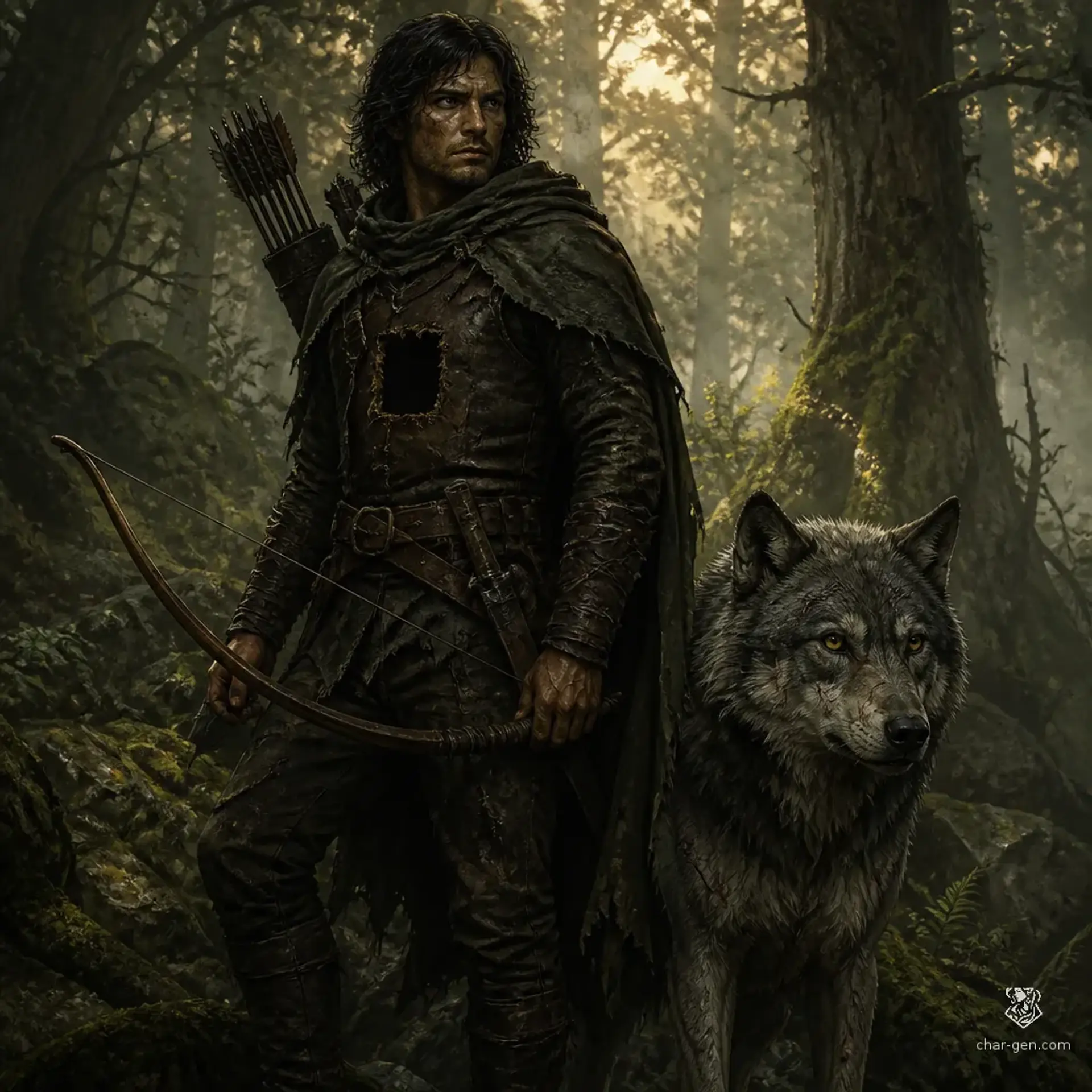 Dentman - AI-generated fantasy Character