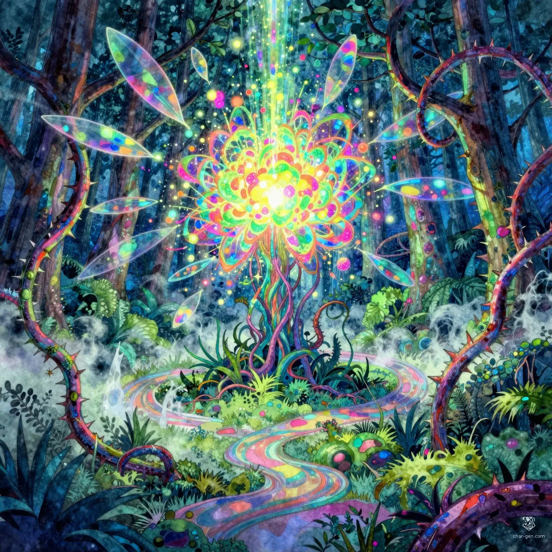 The Kaleidoscope Thicket