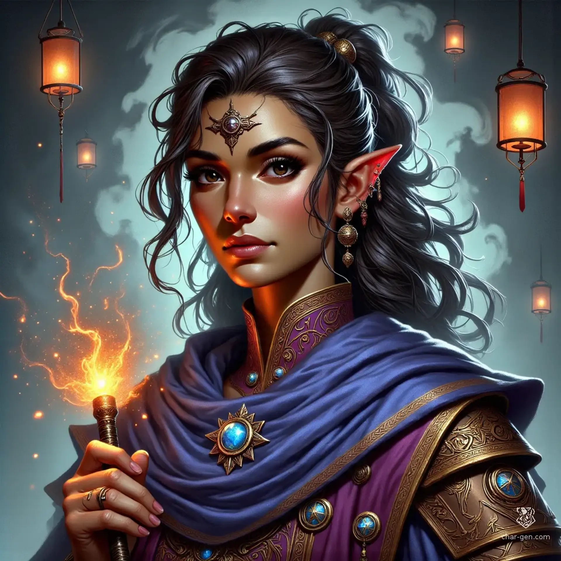Anahita Hadaksar - AI-generated fantasy NPC