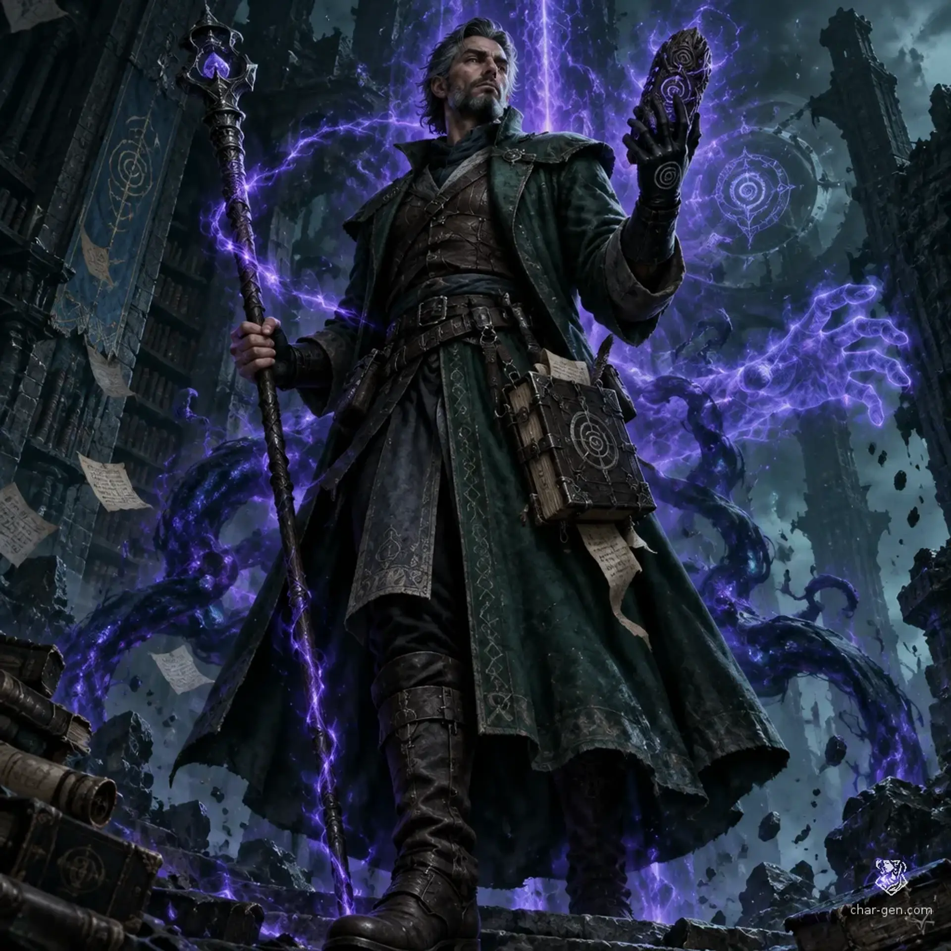 Arthur Pendragon - AI-generated fantasy Character