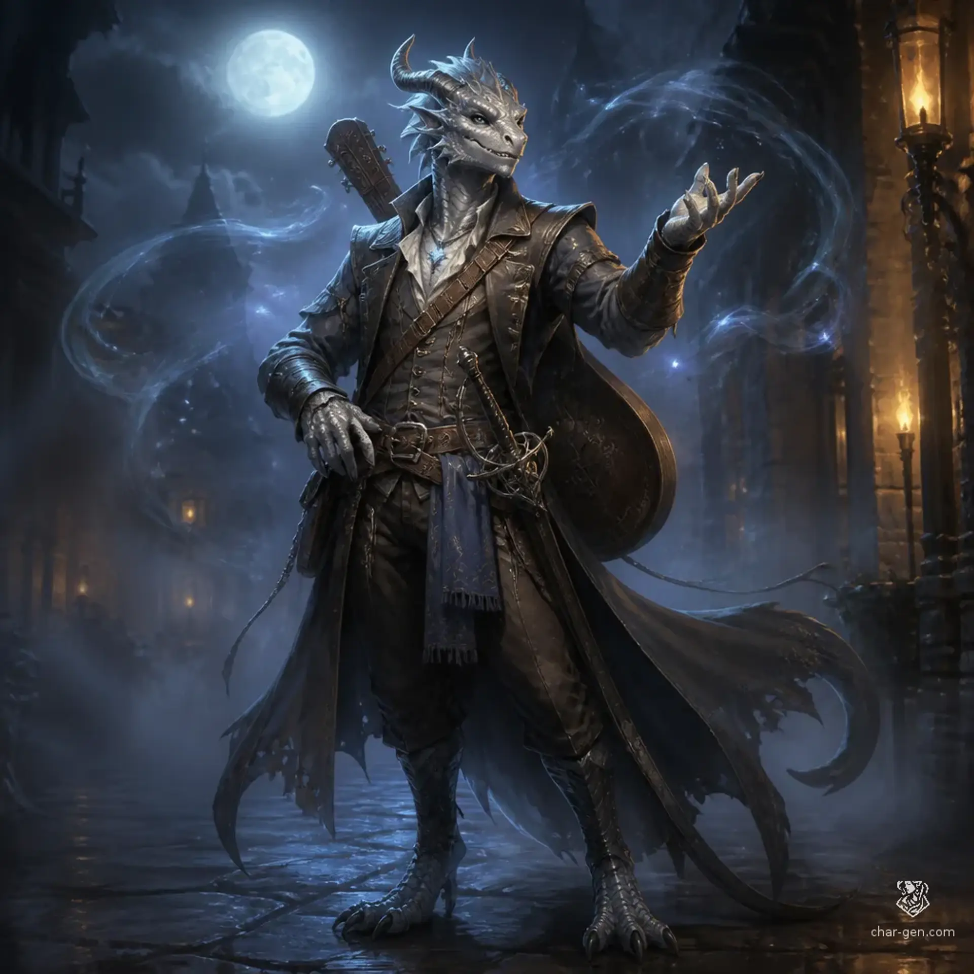 Antyondrexis - AI-generated fantasy Character