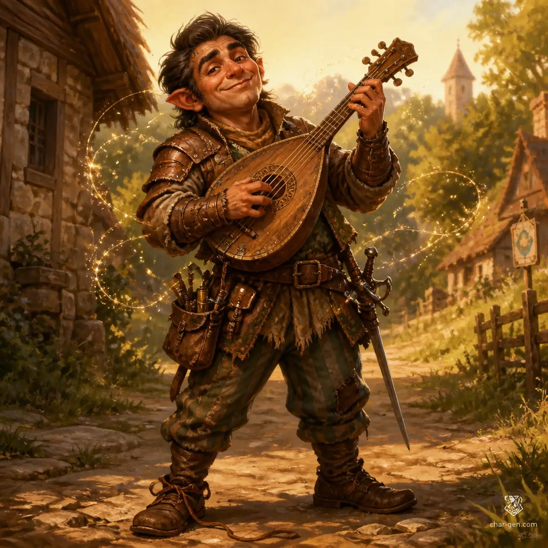 Jim - AI-generated fantasy Character