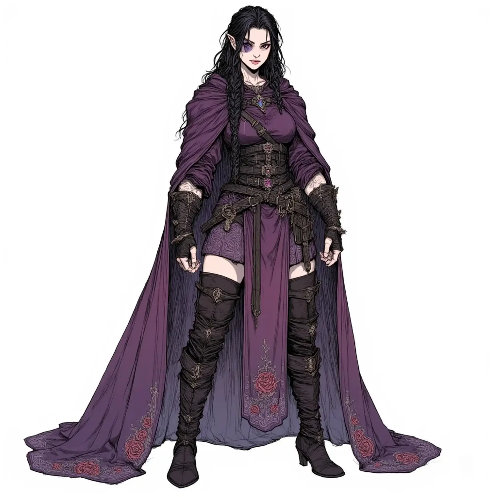 Sylrieth Vael'mor - AI-generated fantasy NPC