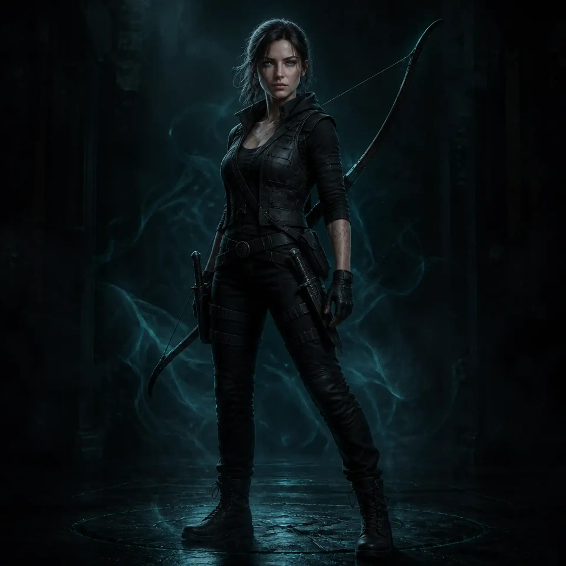 Nova Veyr - AI-generated fantasy Character