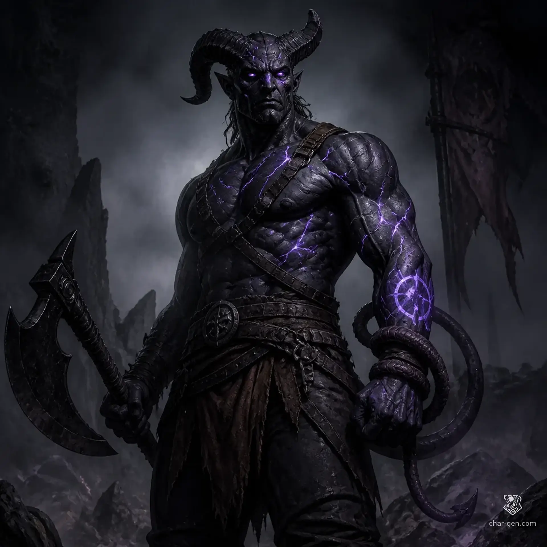 Zarin - AI-generated fantasy Character
