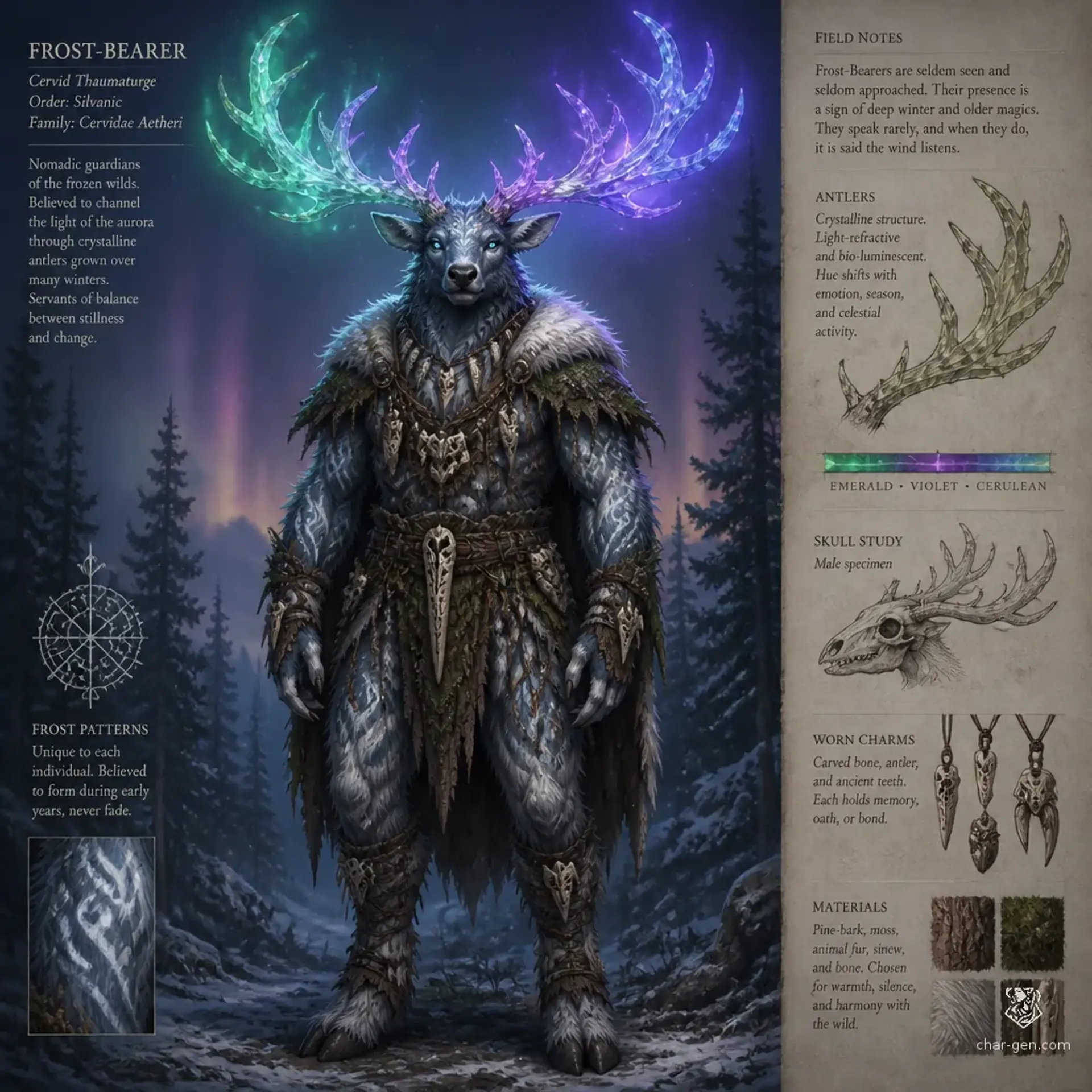 Auroral Stalker - AI-generated fantasy Species