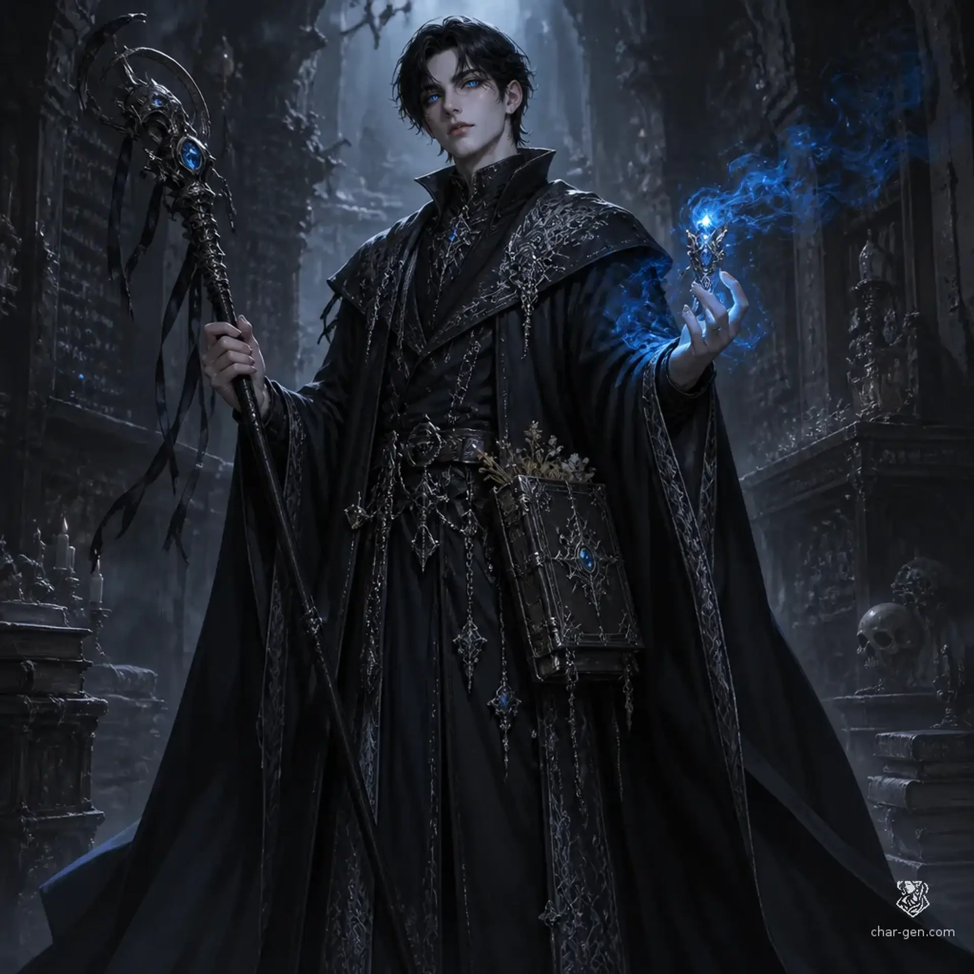Velsrian - AI-generated fantasy Character