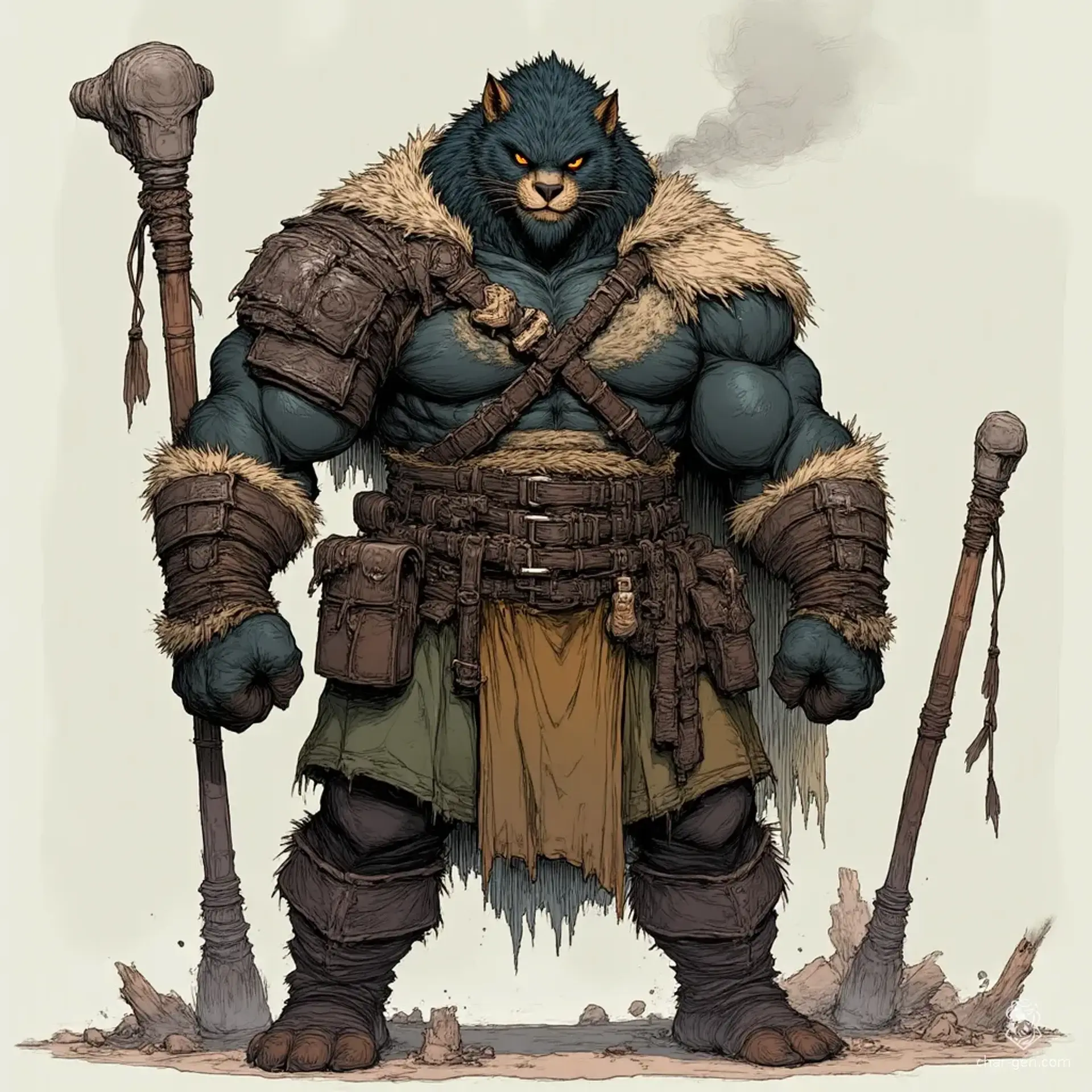 Per Bletcher - AI-generated fantasy NPC