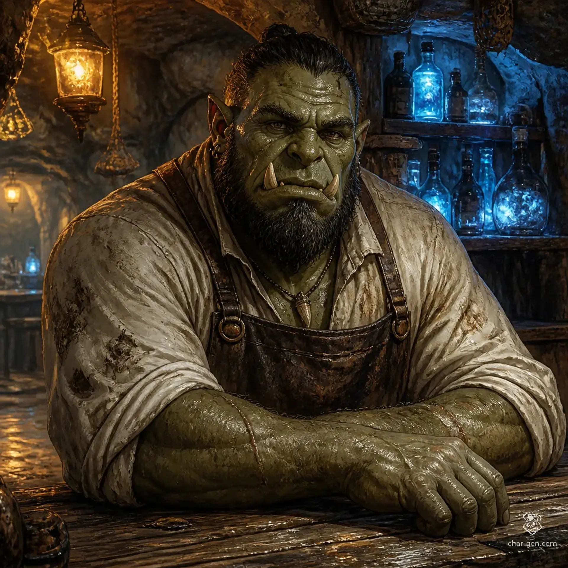 The Barnacle's Breach - AI-generated fantasy Tavern