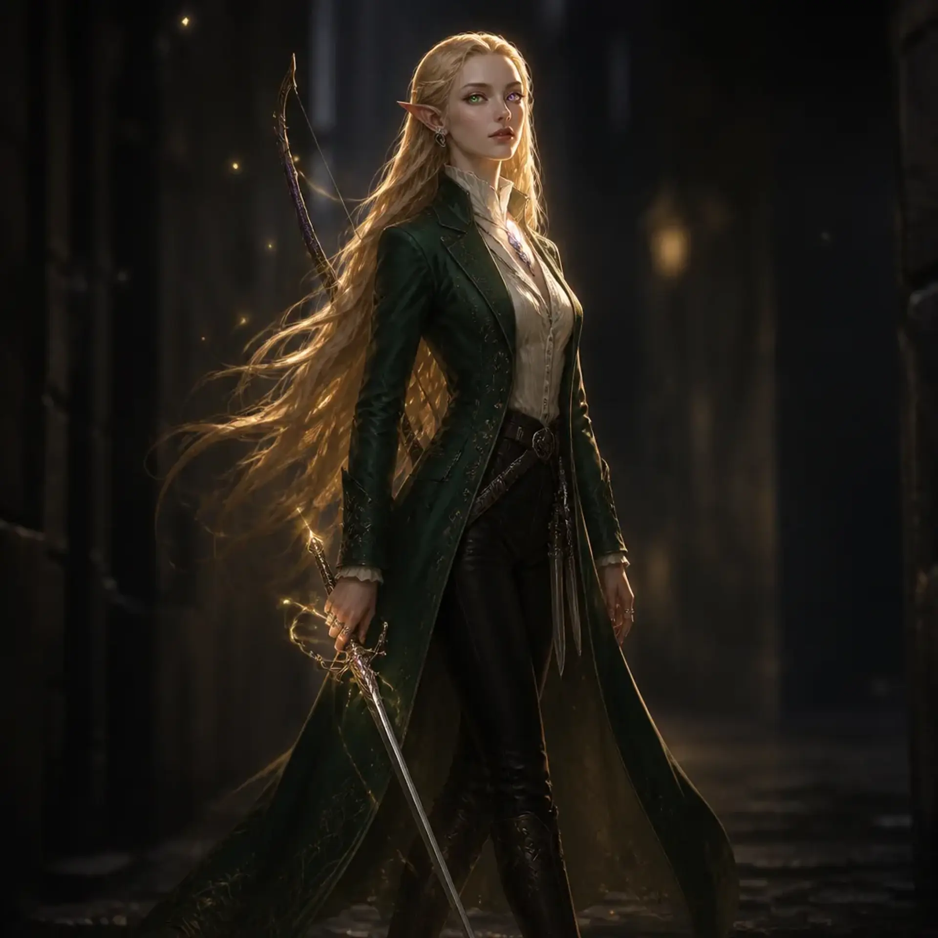 Nithaan - AI-generated fantasy Character