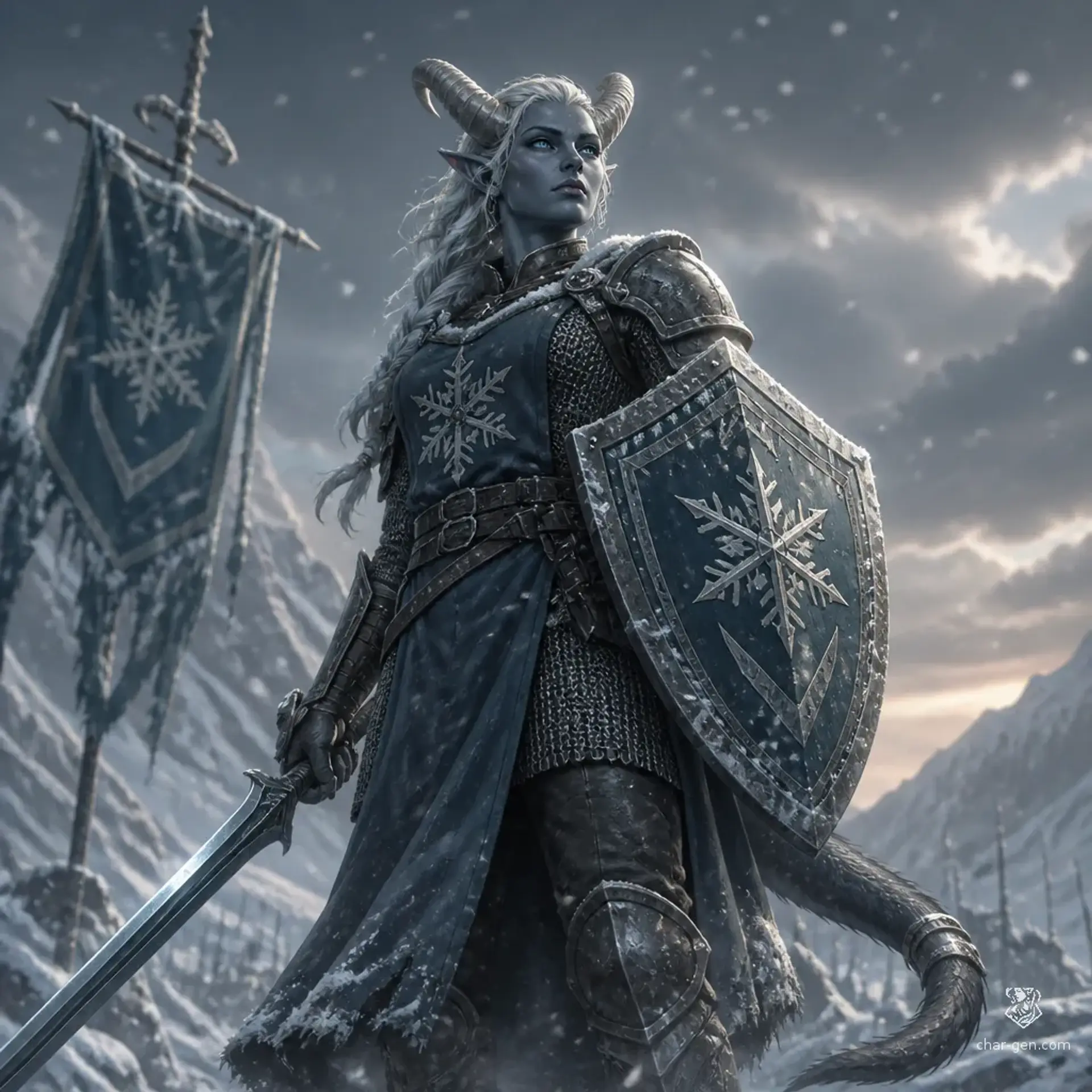 Rimeira - AI-generated fantasy Character