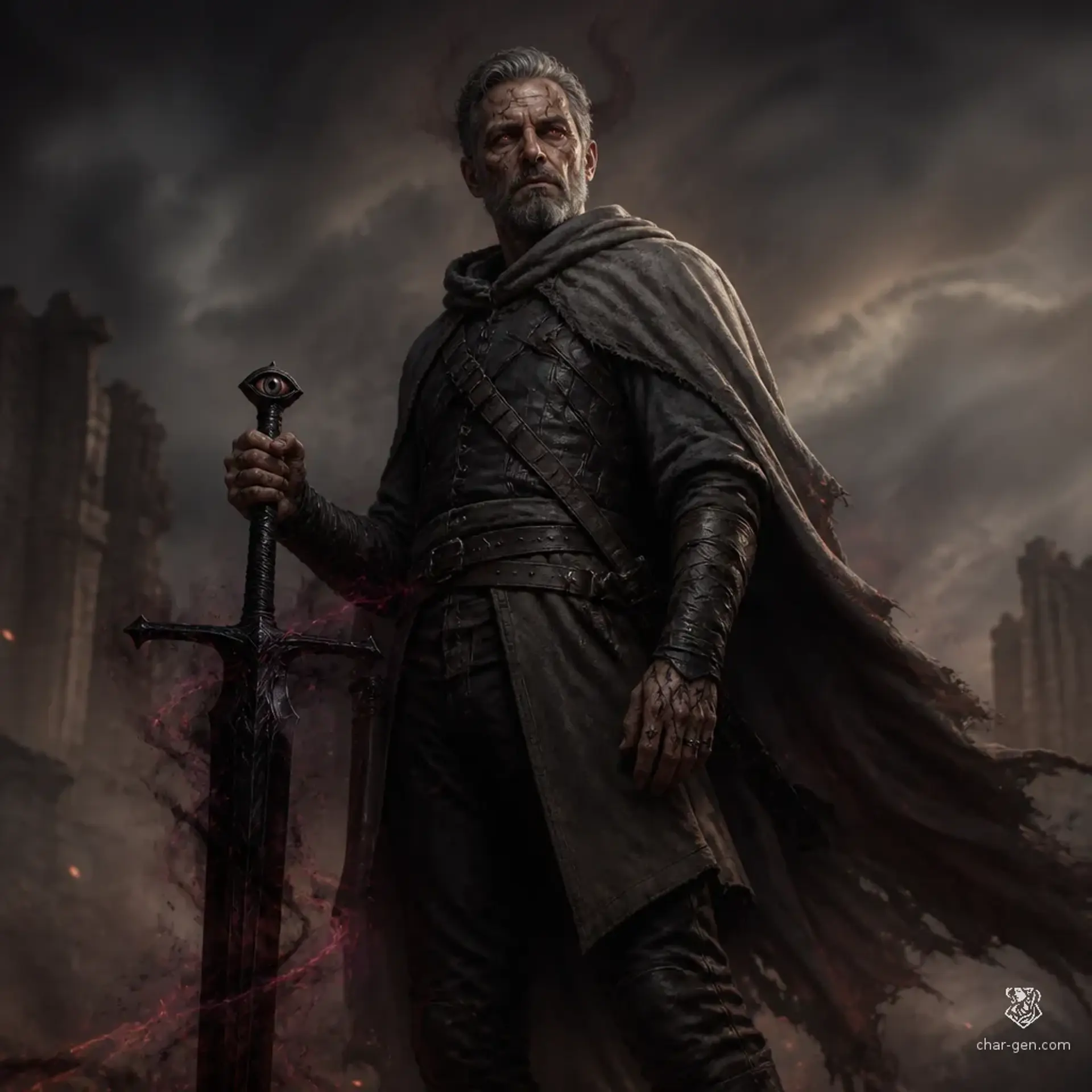 Garran Veyr - AI-generated fantasy Character