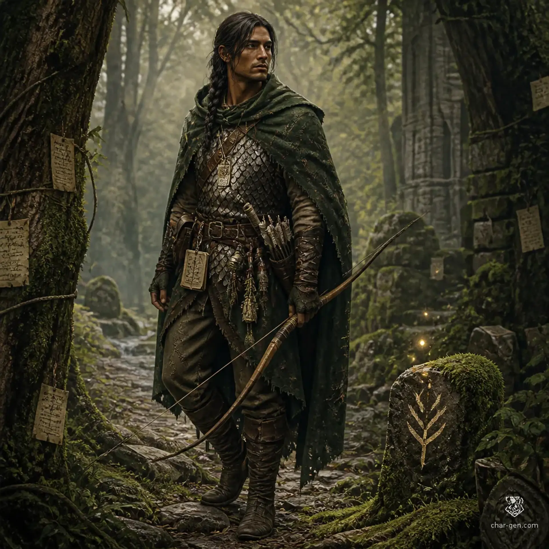Anarion Softstep - AI-generated fantasy Character