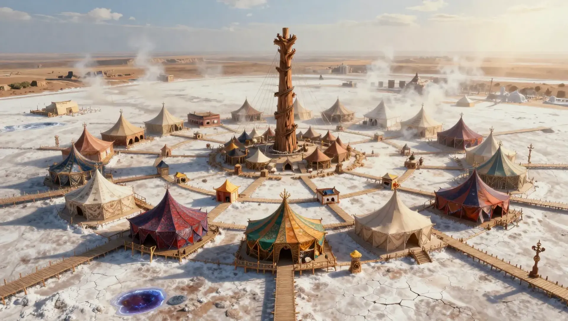 Gallop-Grange - AI-generated fantasy Settlement