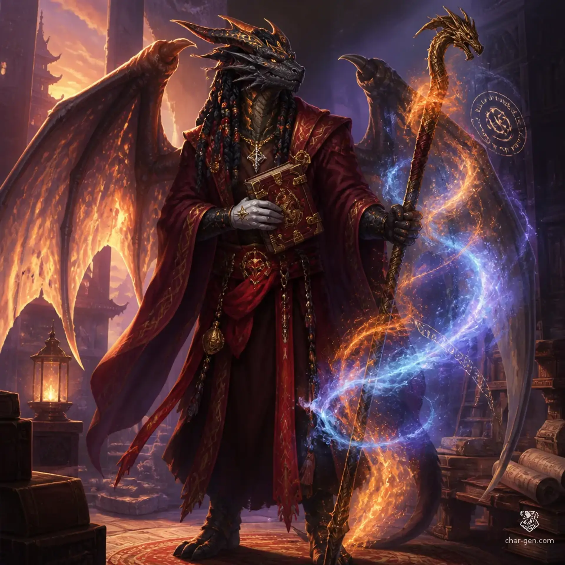 kira - AI-generated fantasy Character