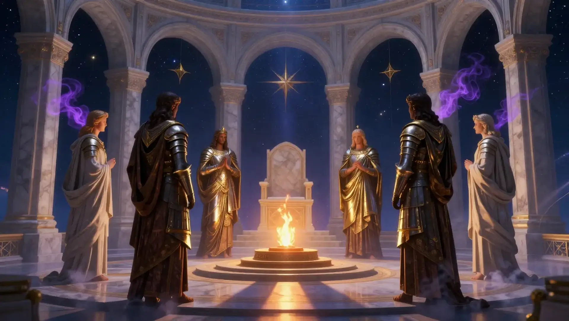 The Seven Sibling Court