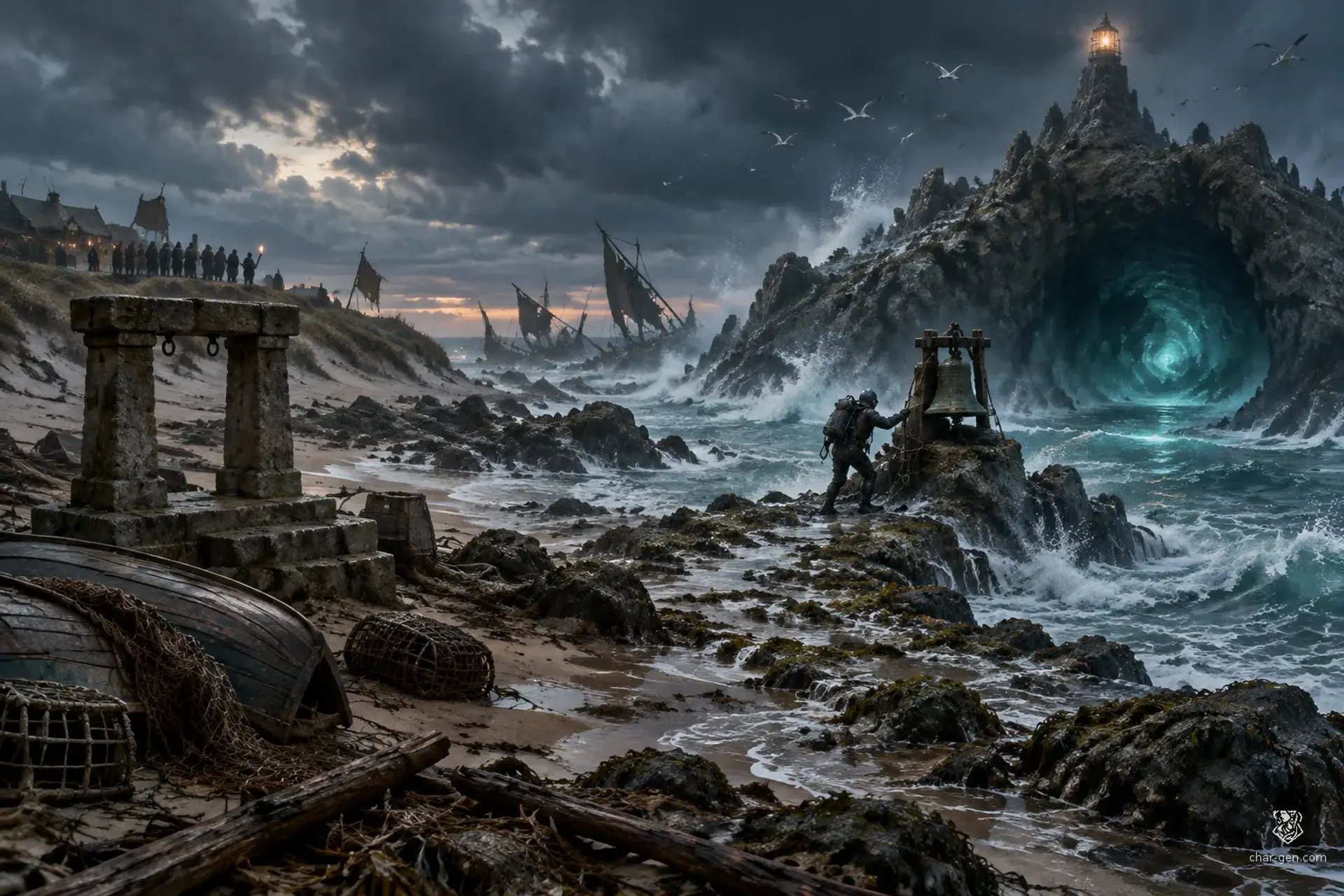 The Bell Beneath the Breakers