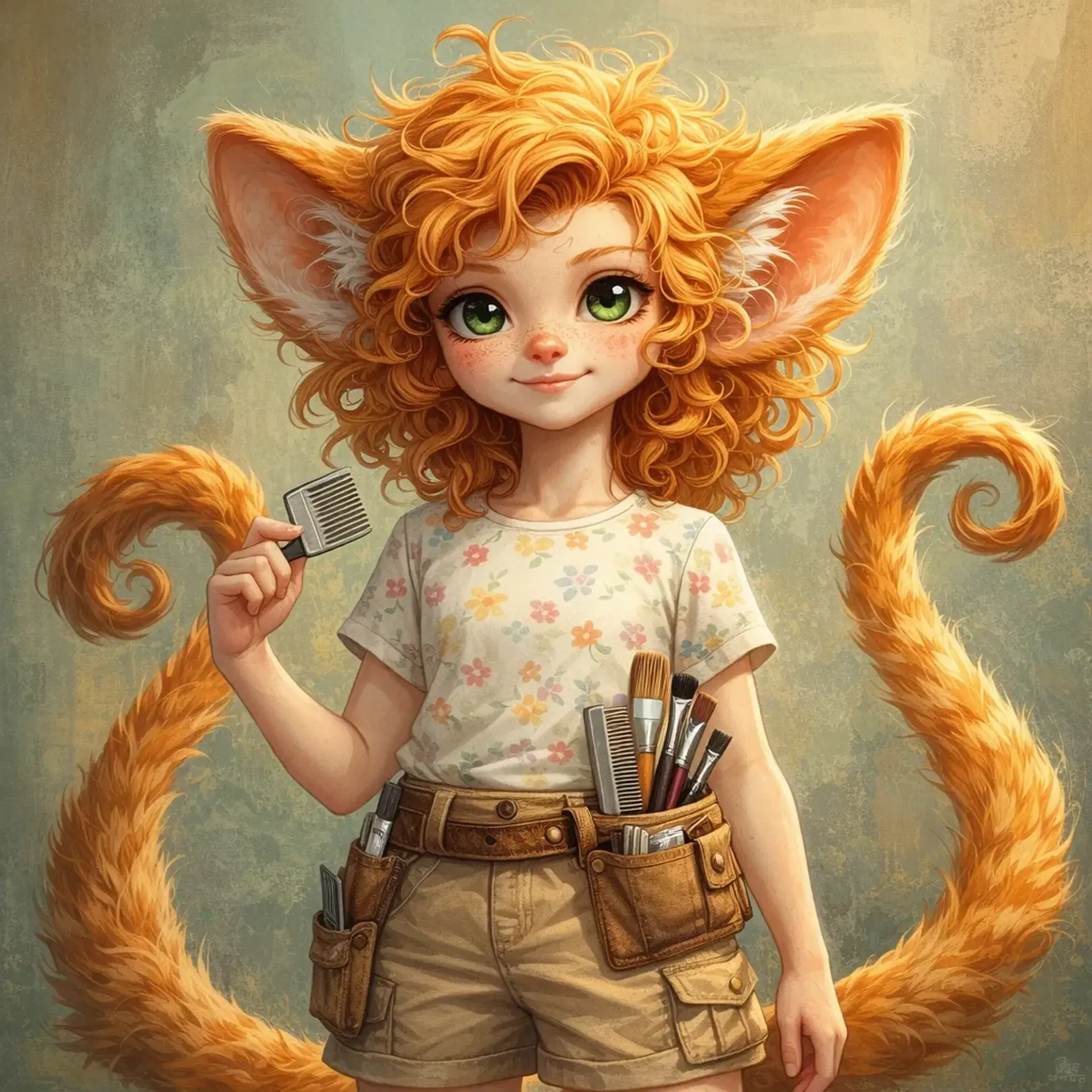 Ciel Santos  - AI-generated fantasy NPC