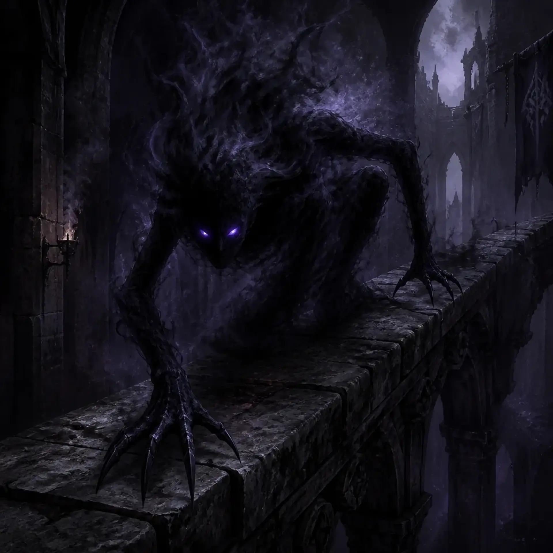 Shadow Stalker - AI-generated fantasy Monster