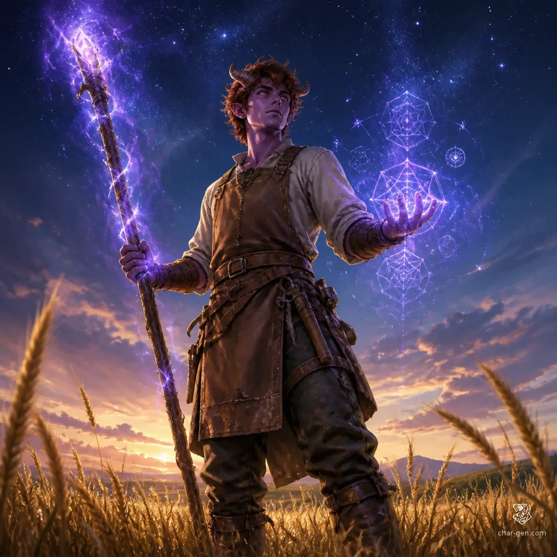 Arlen - AI-generated fantasy Character