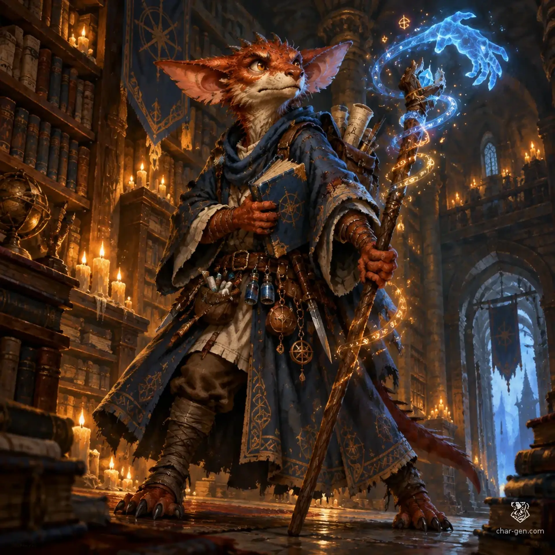 Grobble - AI-generated fantasy Character