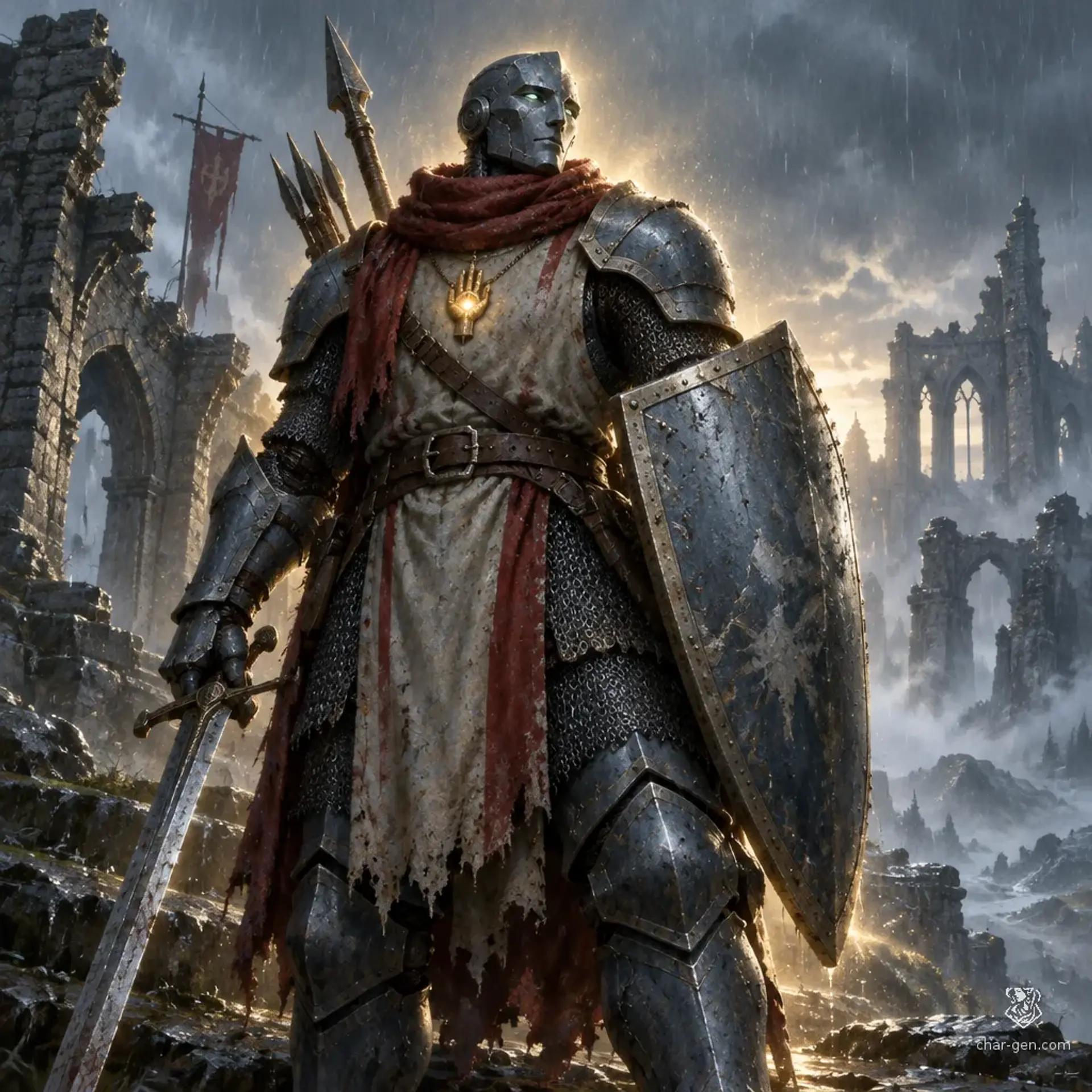Seshan - AI-generated fantasy Character