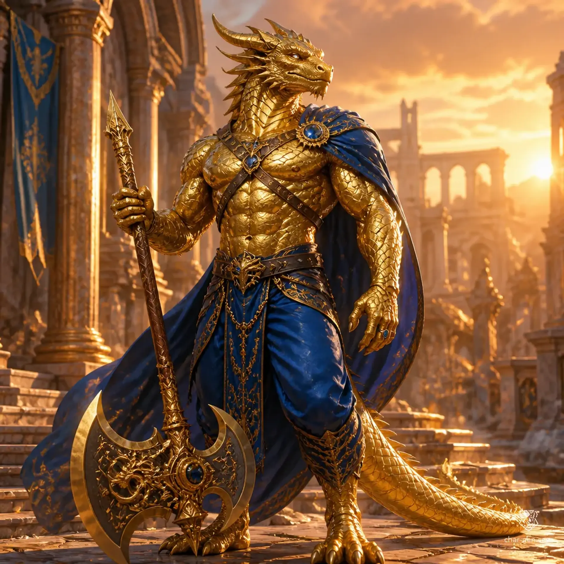 Valerius Jaxalberon - AI-generated fantasy Character