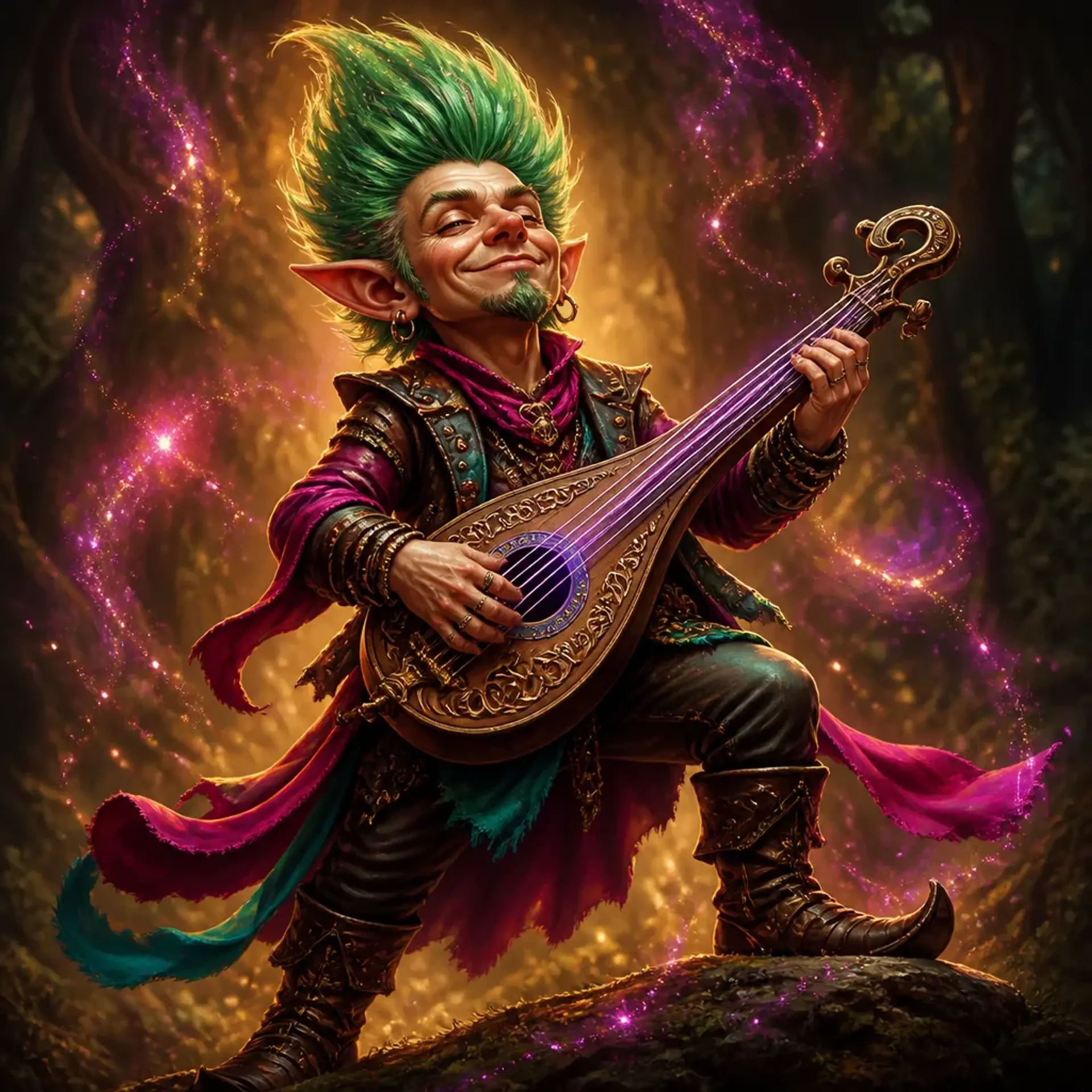 Leonidas - AI-generated fantasy Character