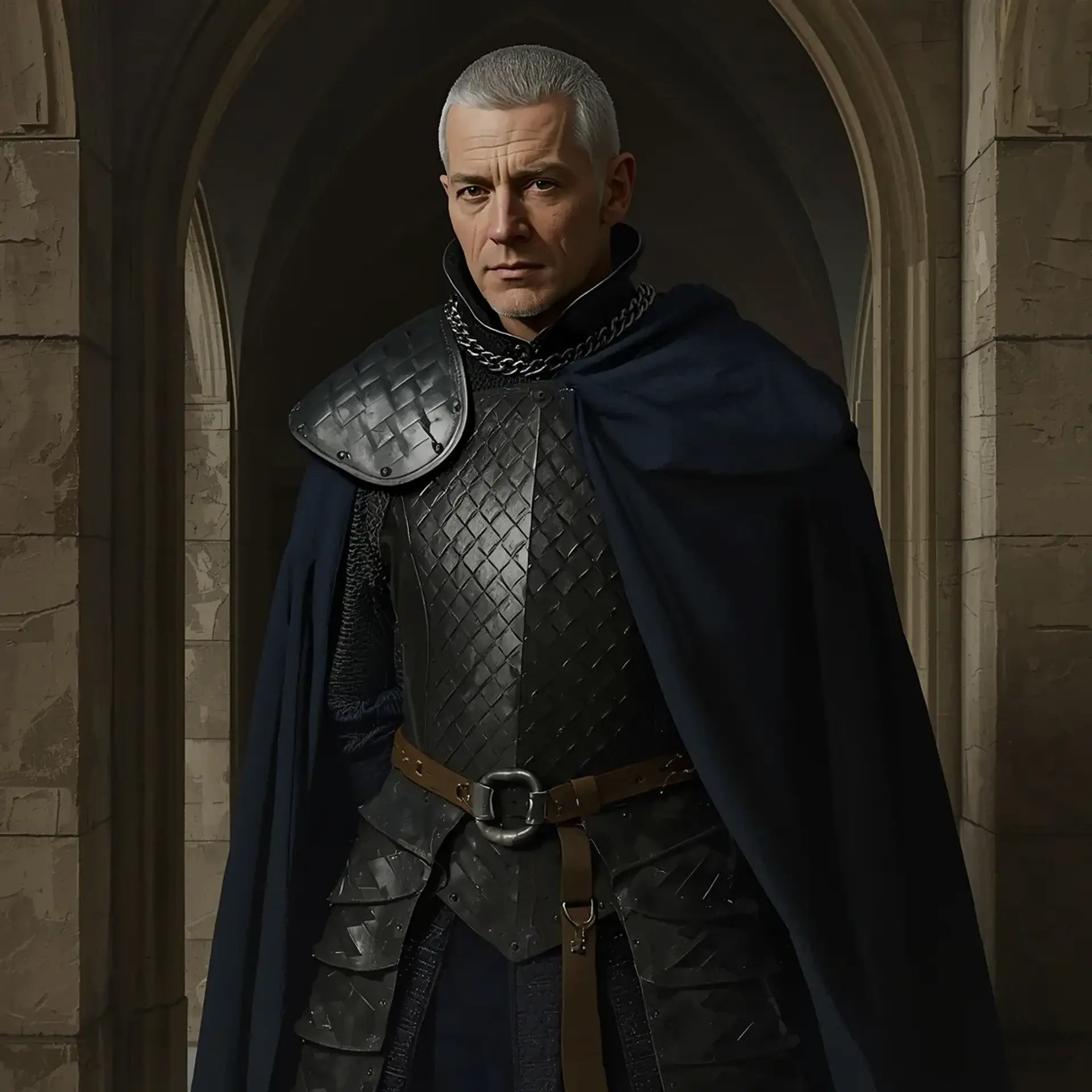 High Warden Kaelen Vane - AI-generated fantasy NPC