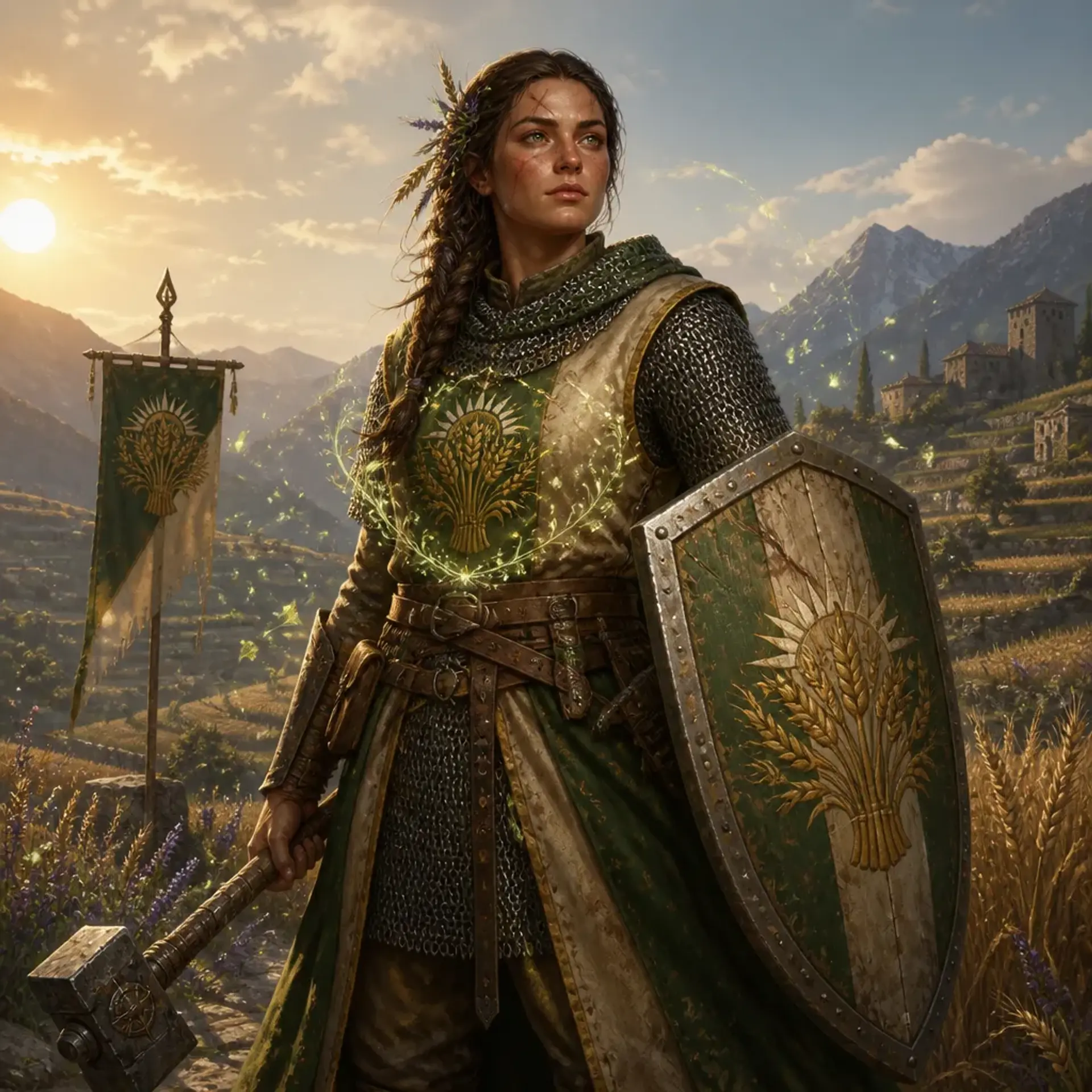 Poppy Willowbrook - AI-generated fantasy Character