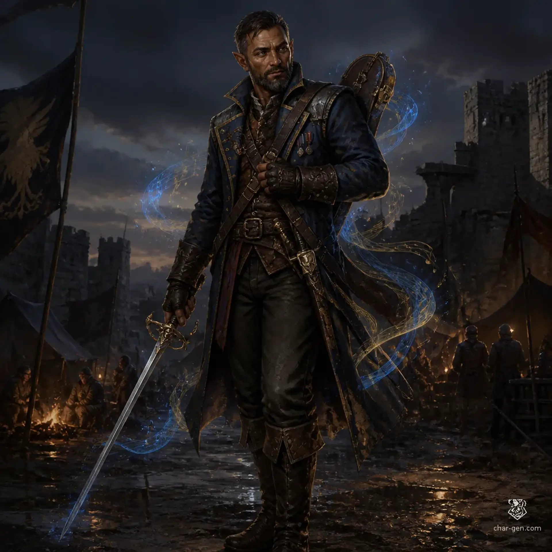 Varkóz Brecsek - AI-generated fantasy Character