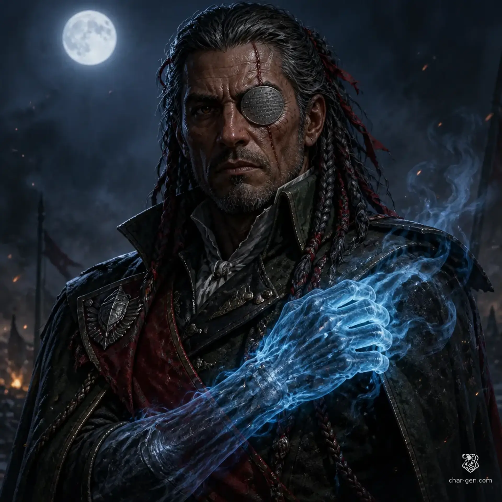 Odran Vaul, the One-Armed Standard