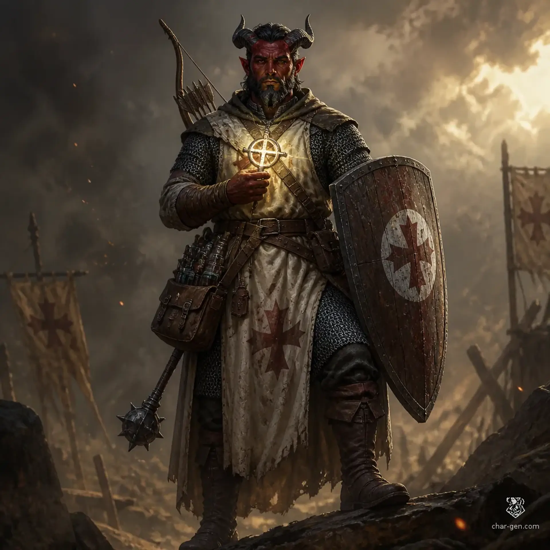 Zervius - AI-generated fantasy Character