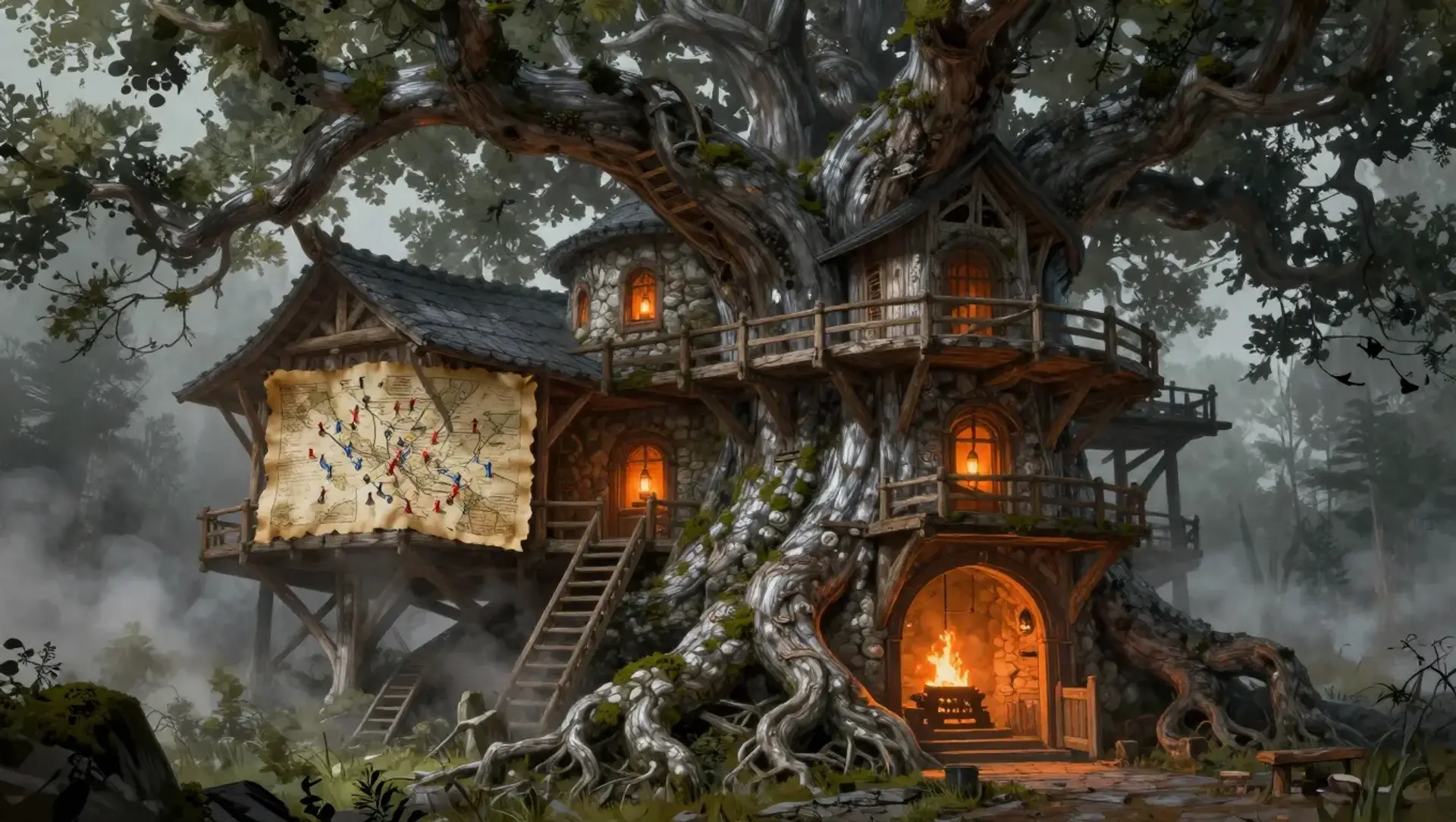 The Hollow-Striders Lodge