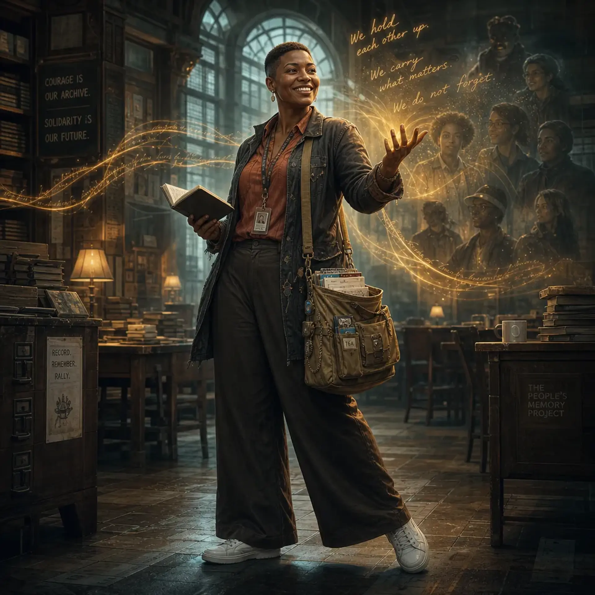 Nkiru Adebayo - AI-generated fantasy Character