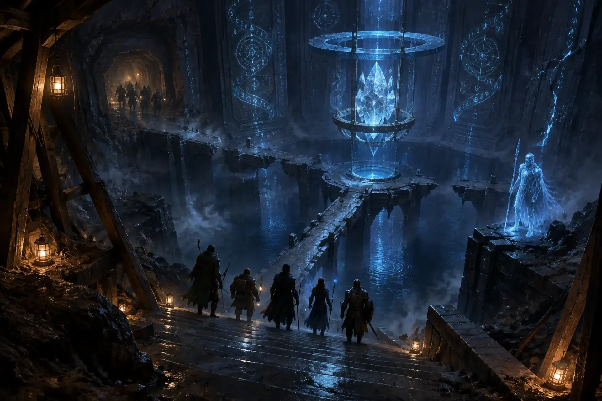 The Deep Stacks of the Sunken Archive